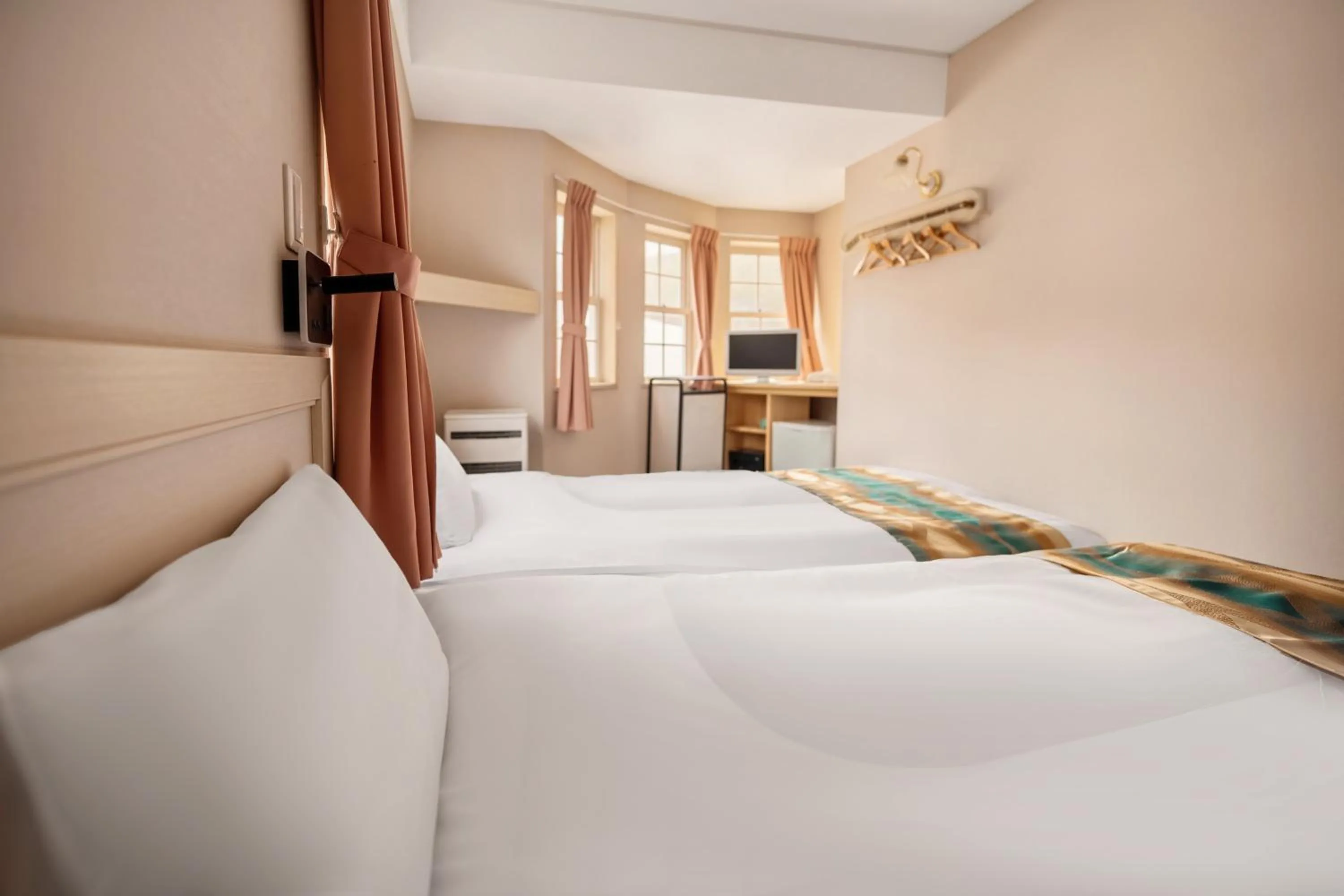 Bed in Hakuba Sun Valley Hotel