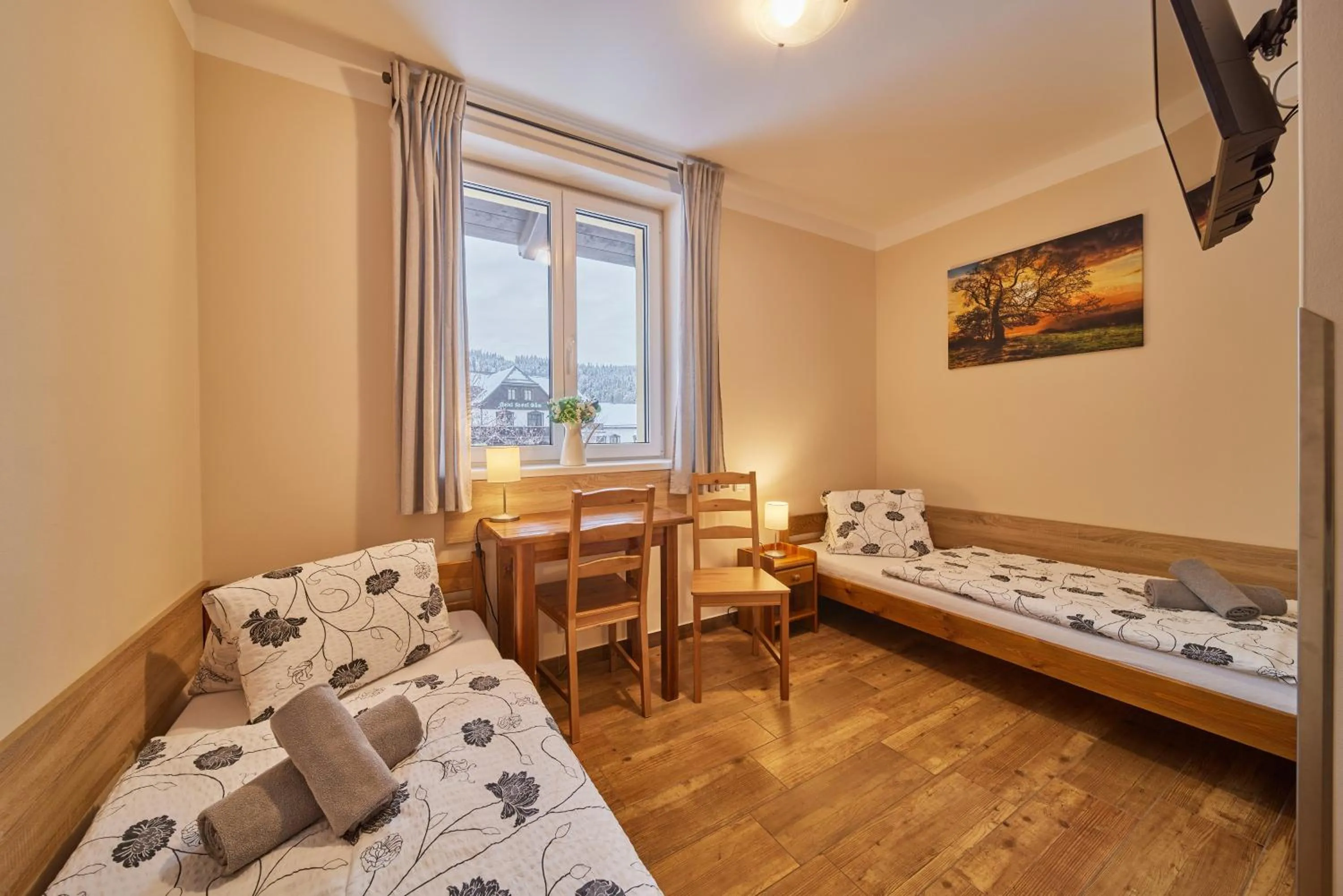 Twin Room with Garden View - single occupancy in Residence Ruth