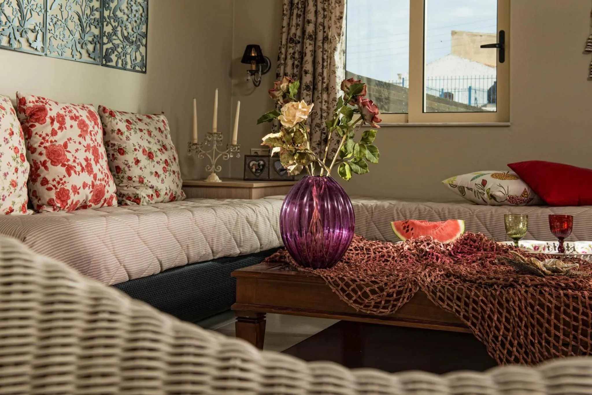 Living room in Sarpidon Apartments