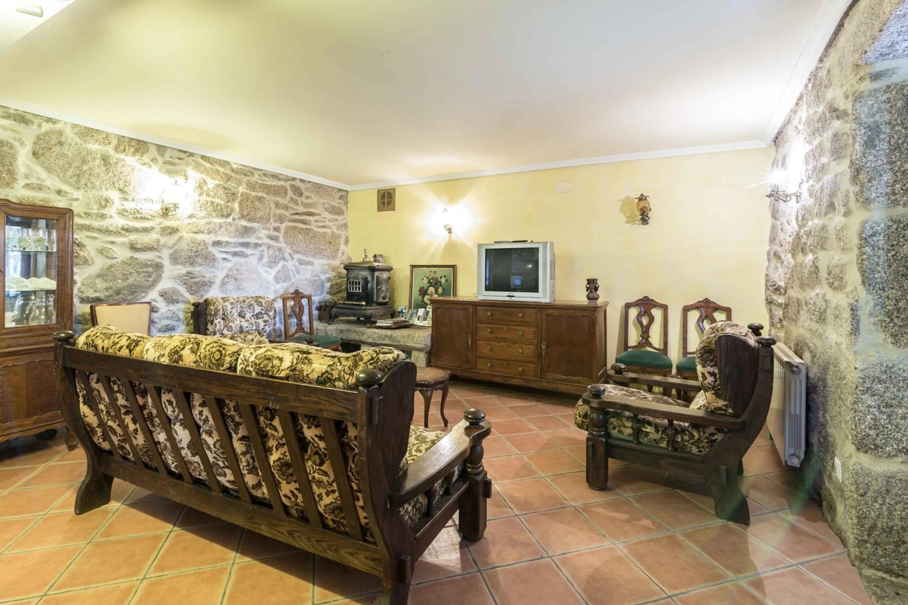 Living room in Casa Do Cribeiro