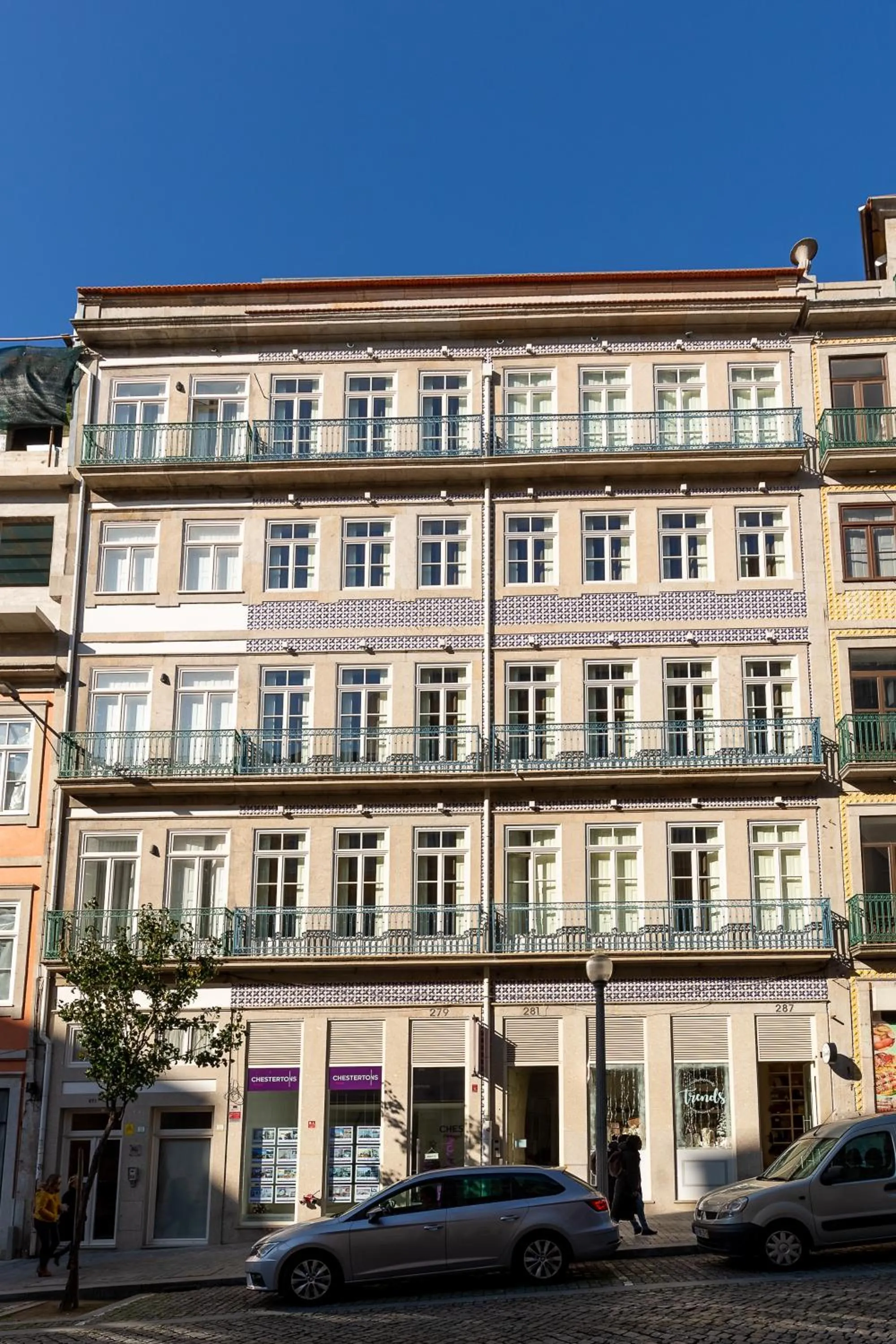 Facade/entrance in RS Porto Historic Center