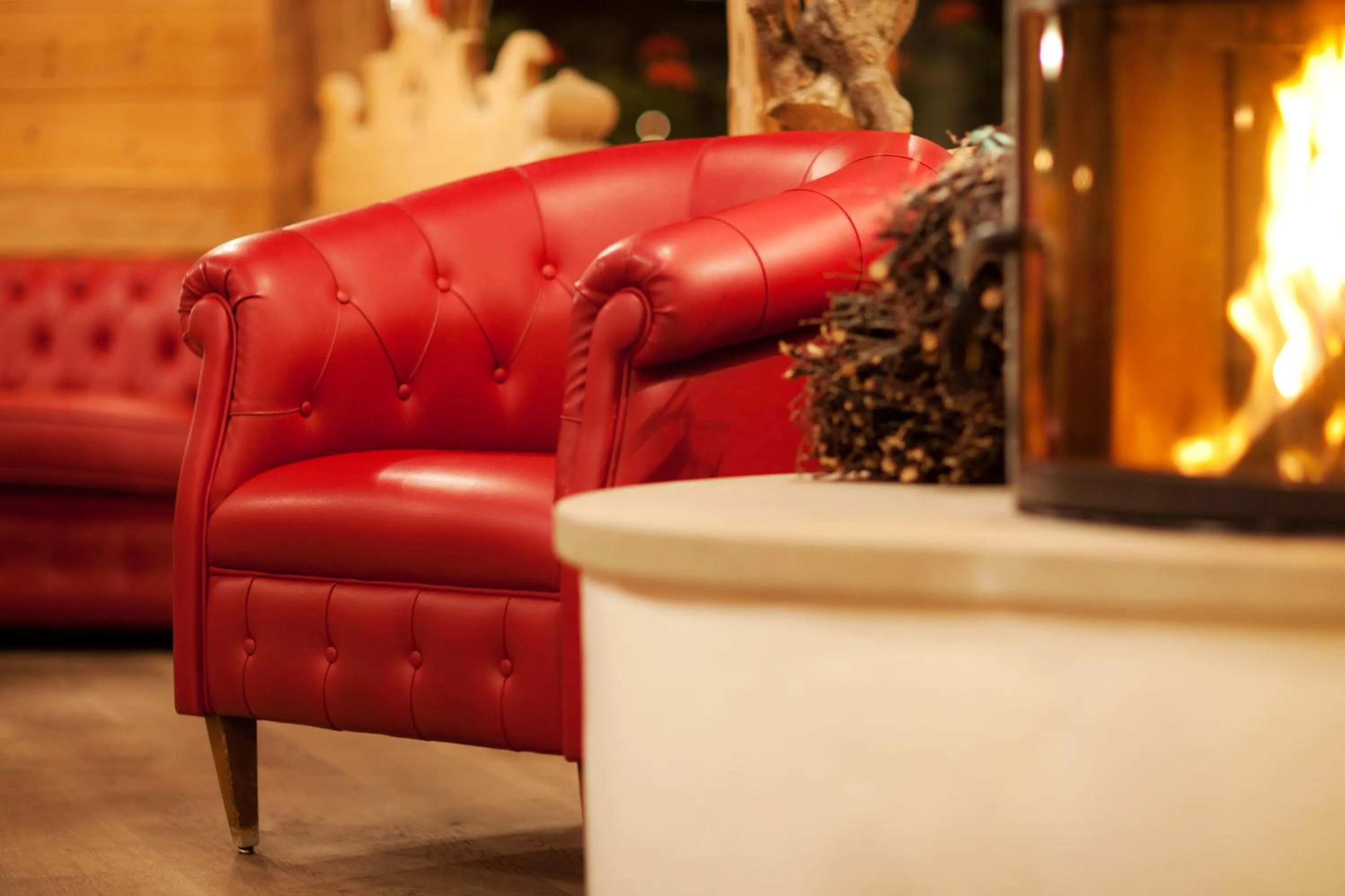 Decorative detail in Hotel Antermoia