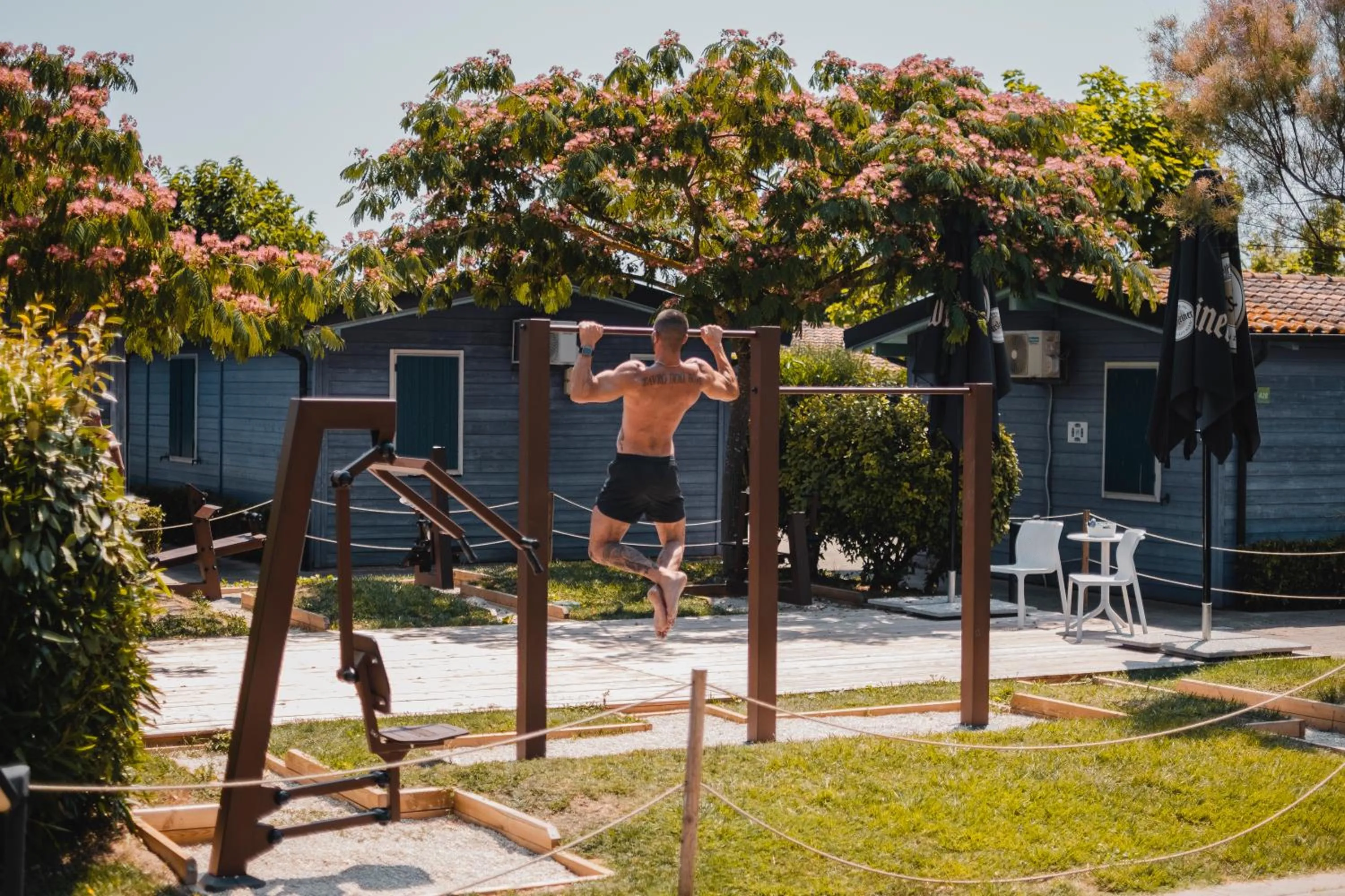 People in Natural Village Resort