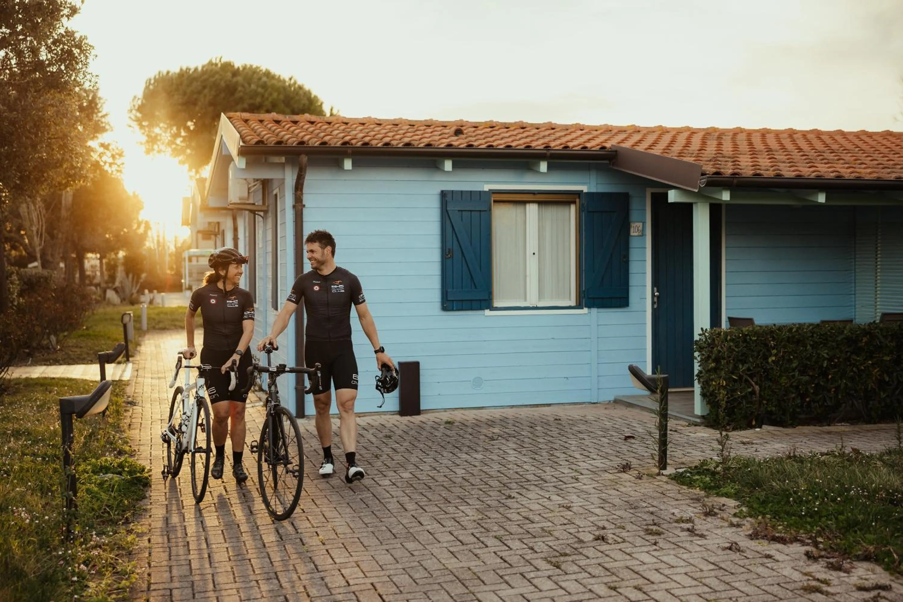 Cycling in Natural Village Resort