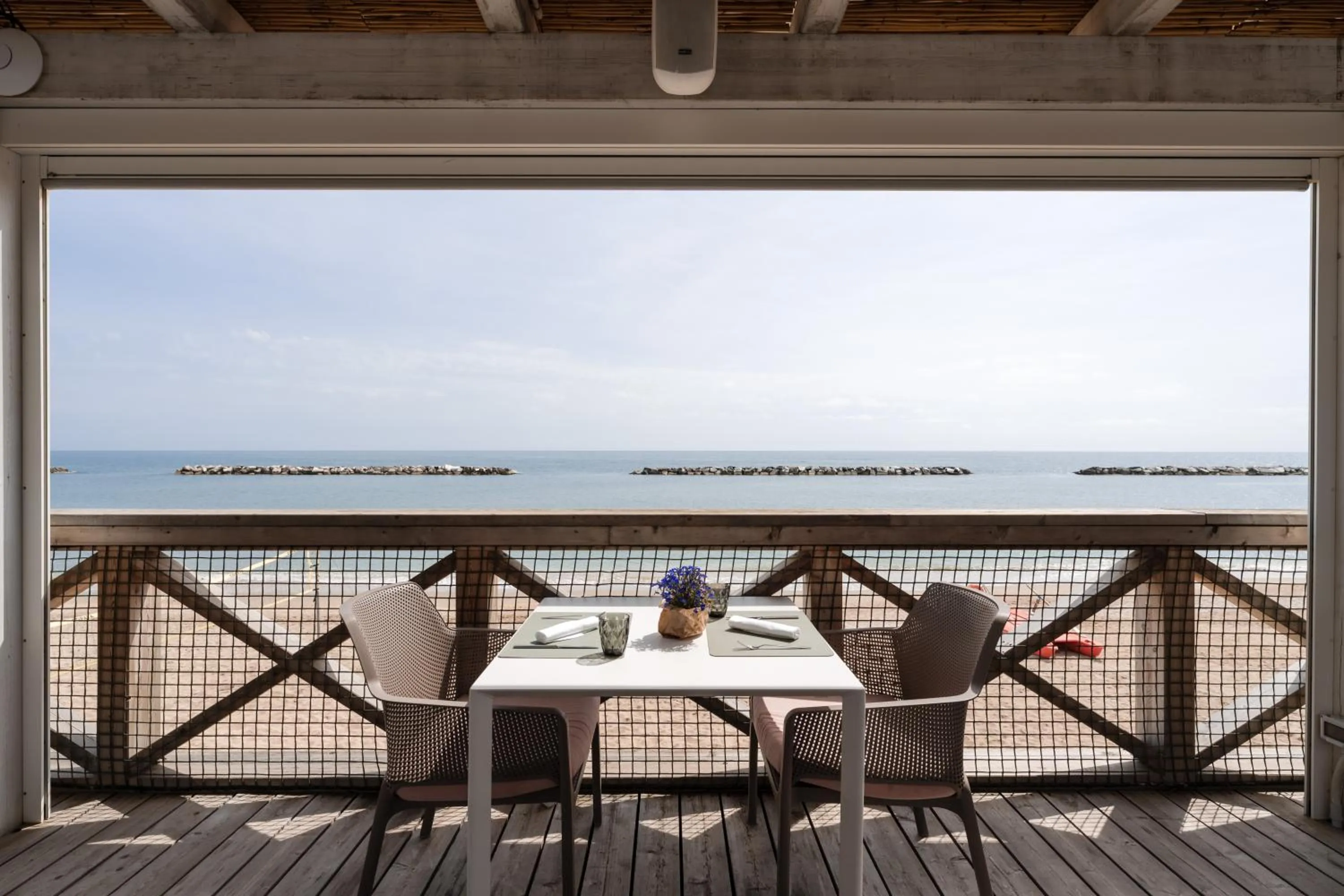 Seating area in Natural Village Resort