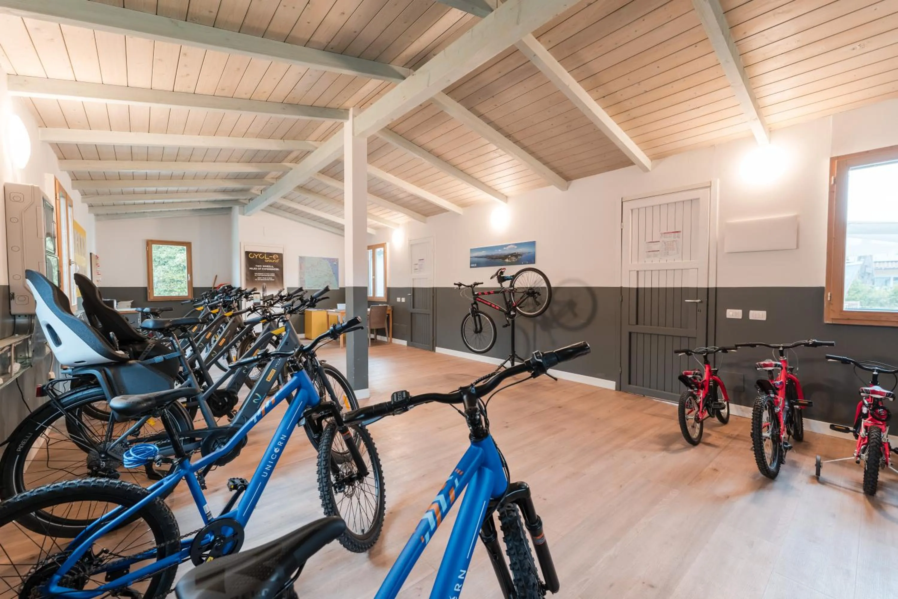 Cycling in Natural Village Resort