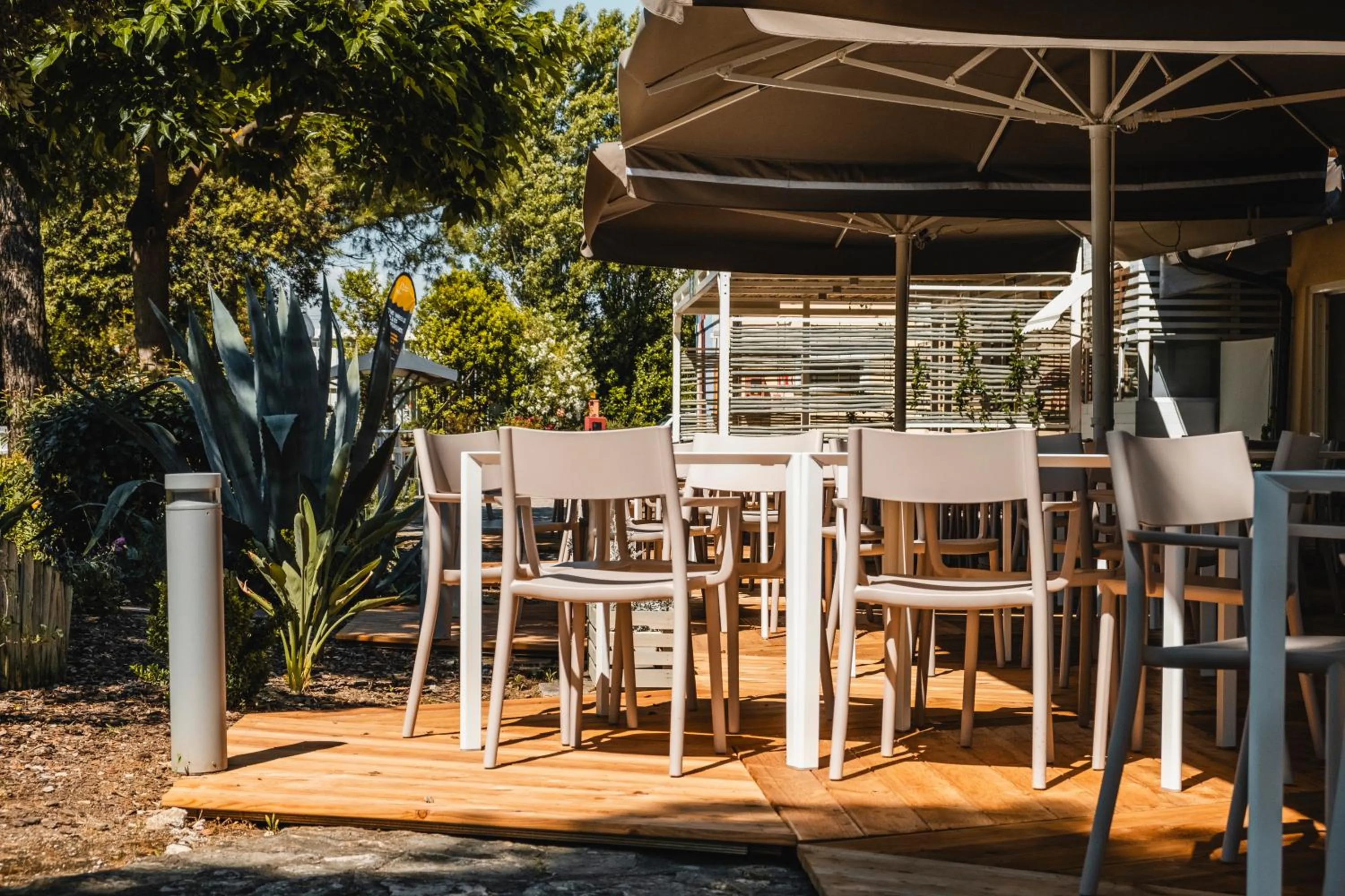 Garden in Natural Village Resort