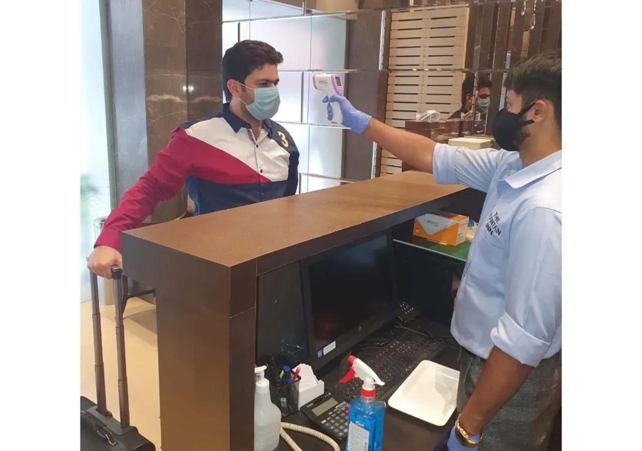 Lobby or reception in The Fountain Inn - Fort