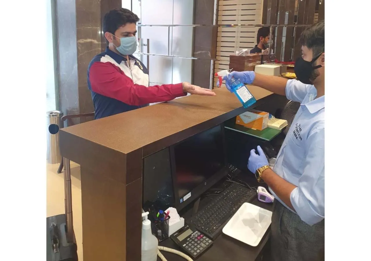 Lobby or reception in The Fountain Inn - Fort