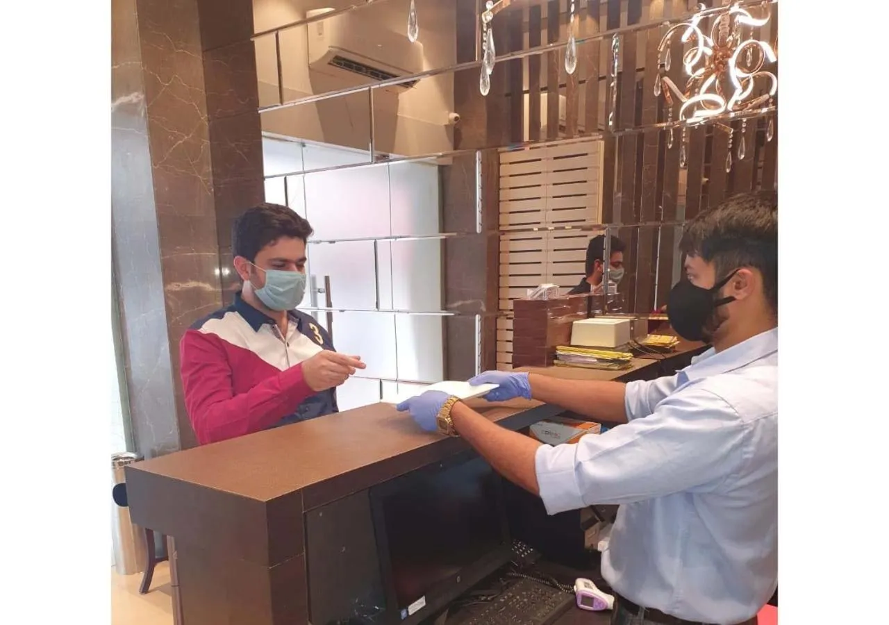 Lobby or reception in The Fountain Inn - Fort