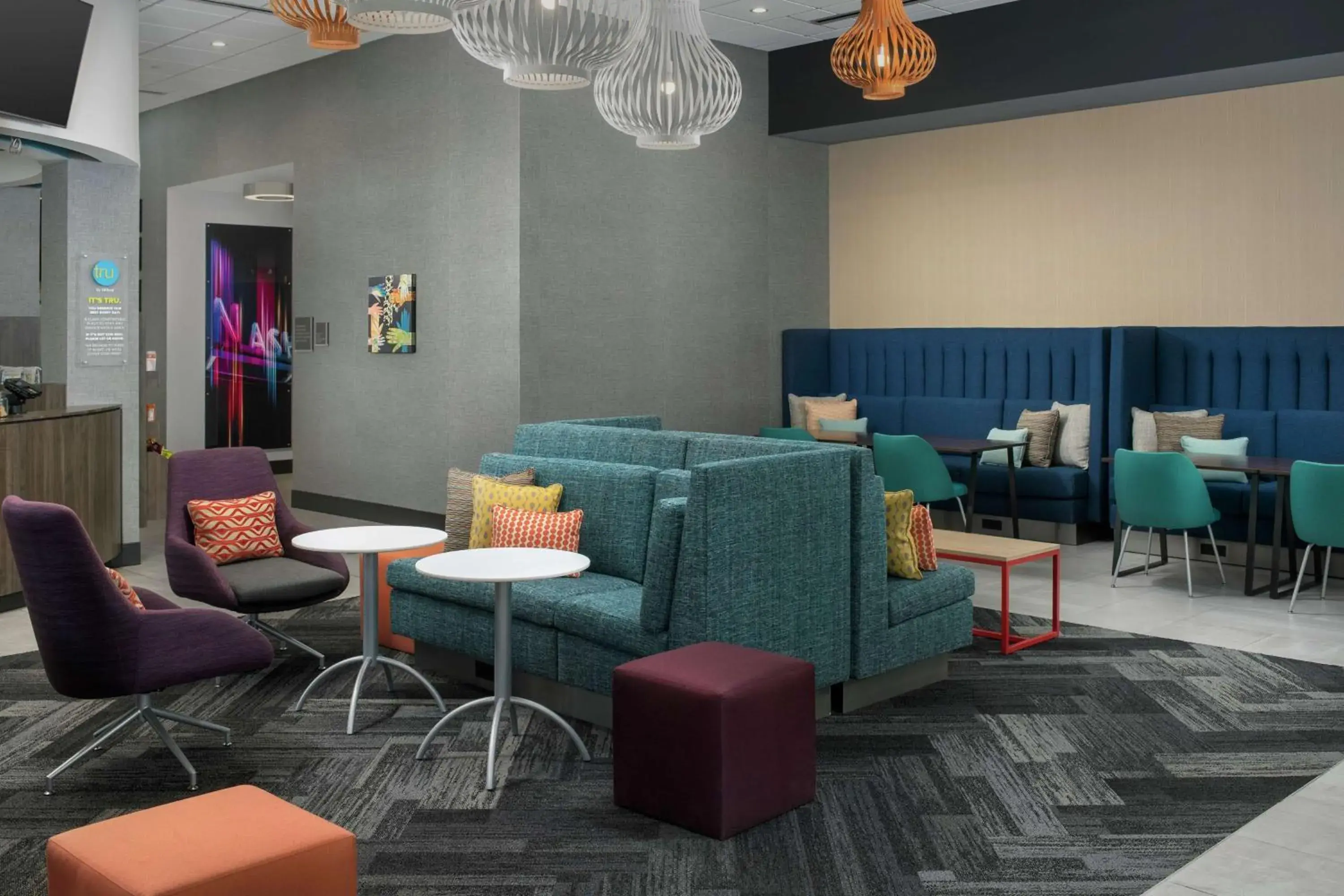 Lobby or reception in Home2 Suites By Hilton Nashville Downtown Convention Center Lobby or reception in Home2 Suites By Hilton Nashville Downtown Convention Center