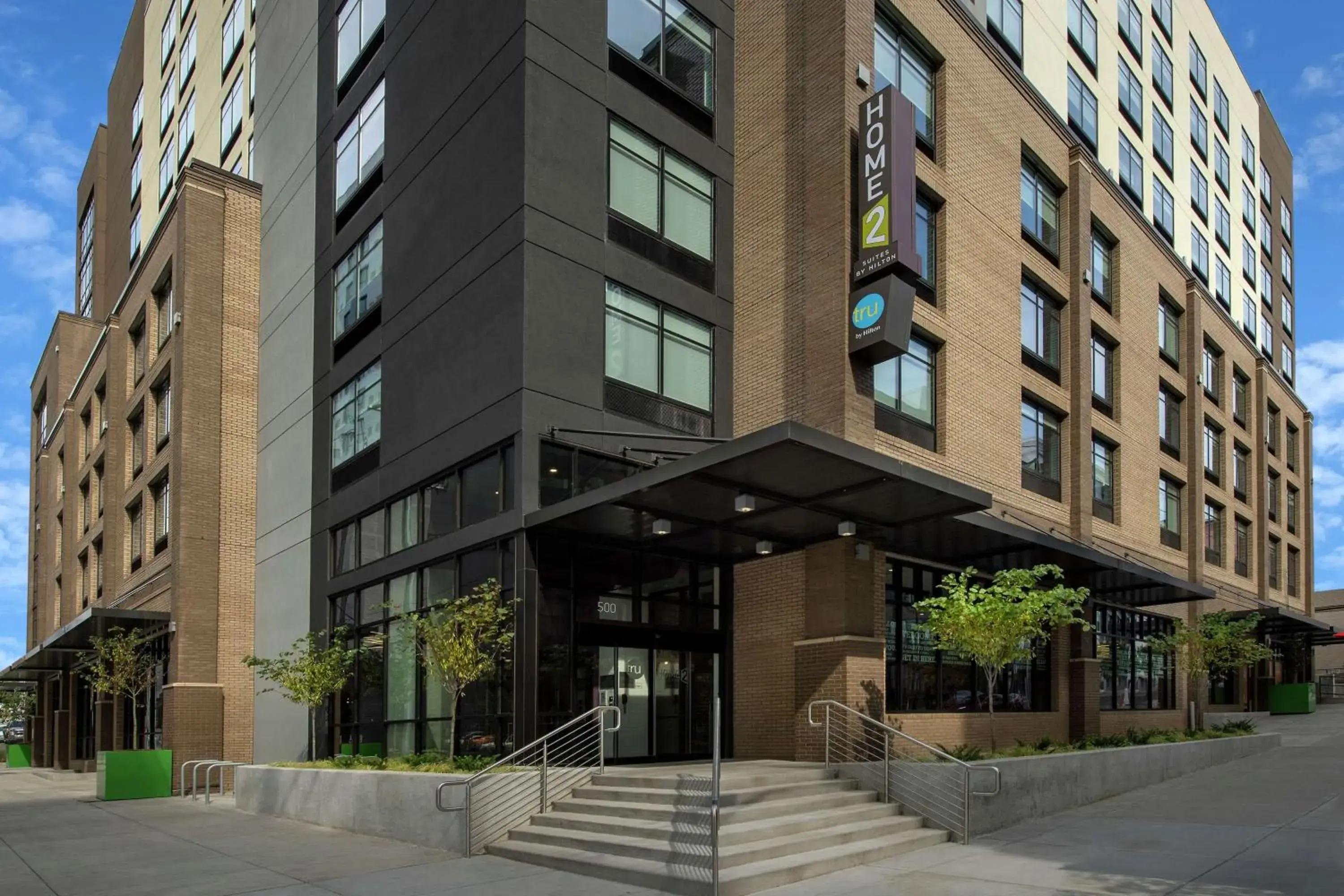 Property building in Home2 Suites By Hilton Nashville Downtown Convention Center Property building in Home2 Suites By Hilton Nashville Downtown Convention Center