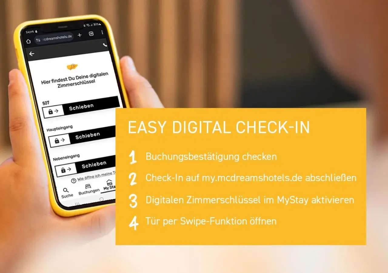 Double Room Basic in McDreams Hotel München - Messe Double Room Basic in McDreams Hotel München - Messe