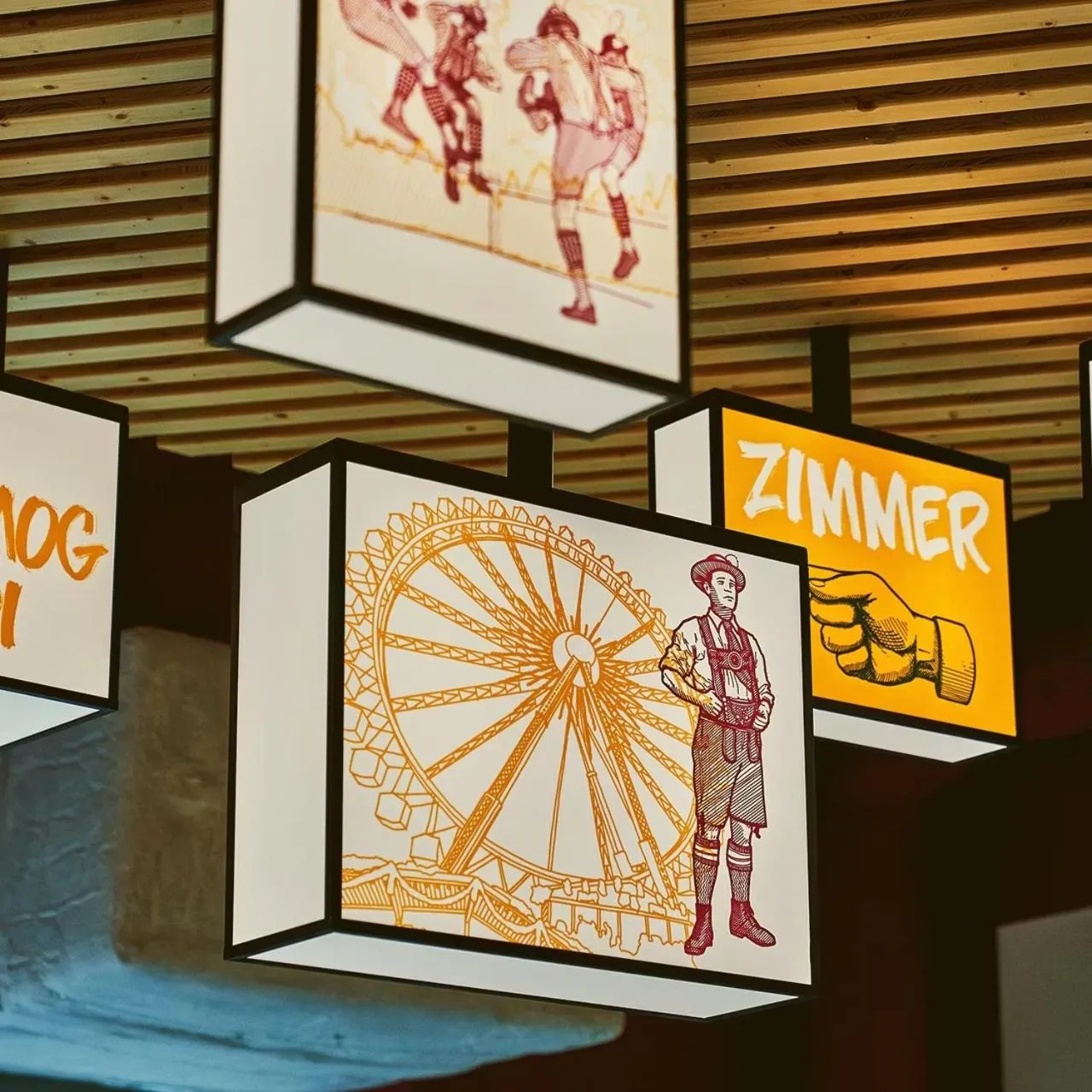 Lobby or reception in McDreams Hotel München - Messe