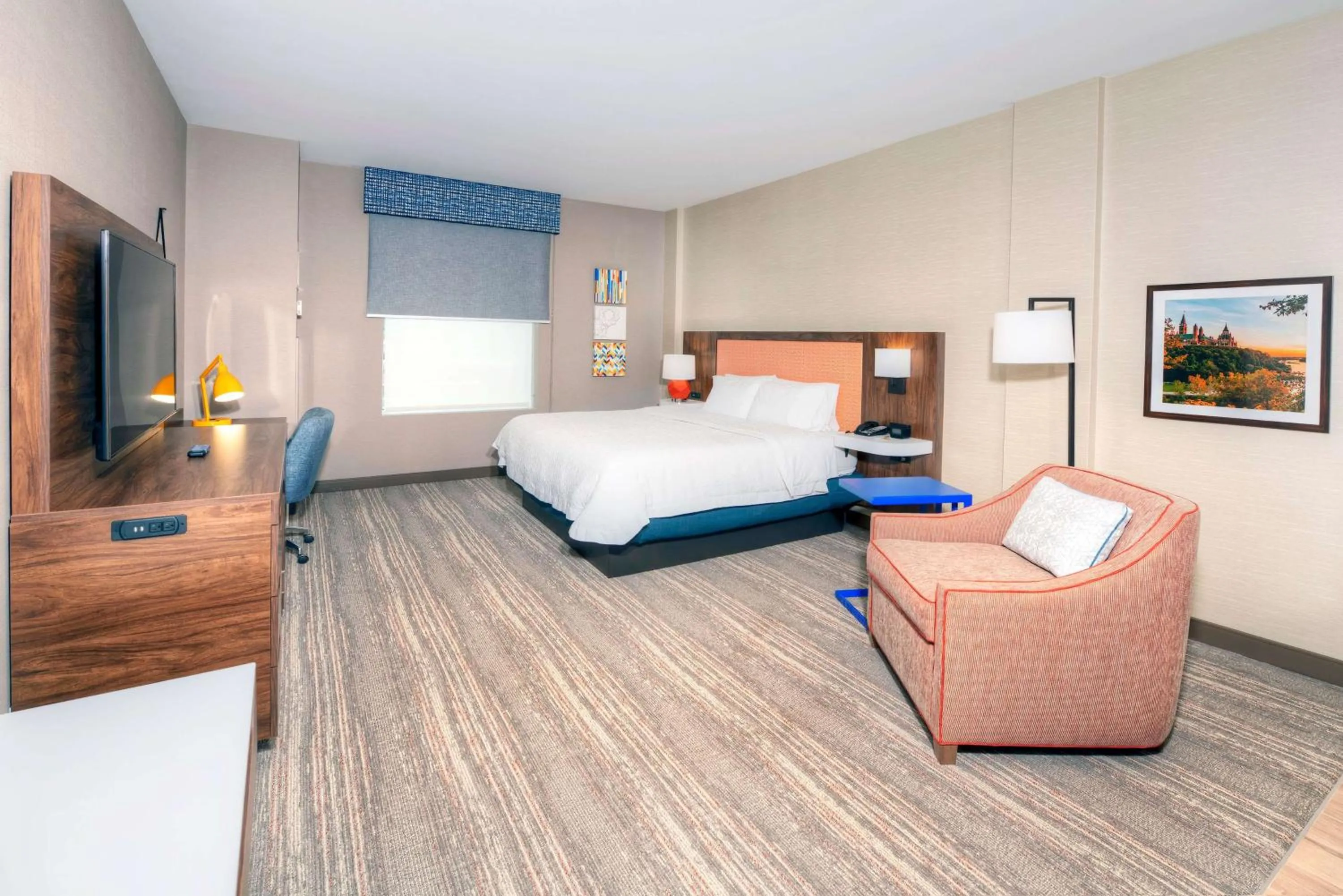 Bedroom, Bed in Hampton by Hilton Ottawa
