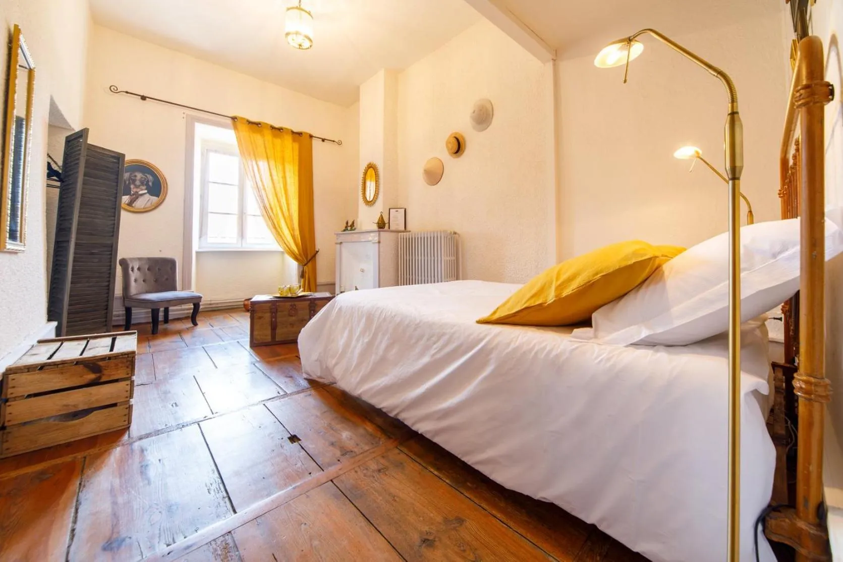 Photo of the whole room, Bed in Ermitage Saint Vincent B&B