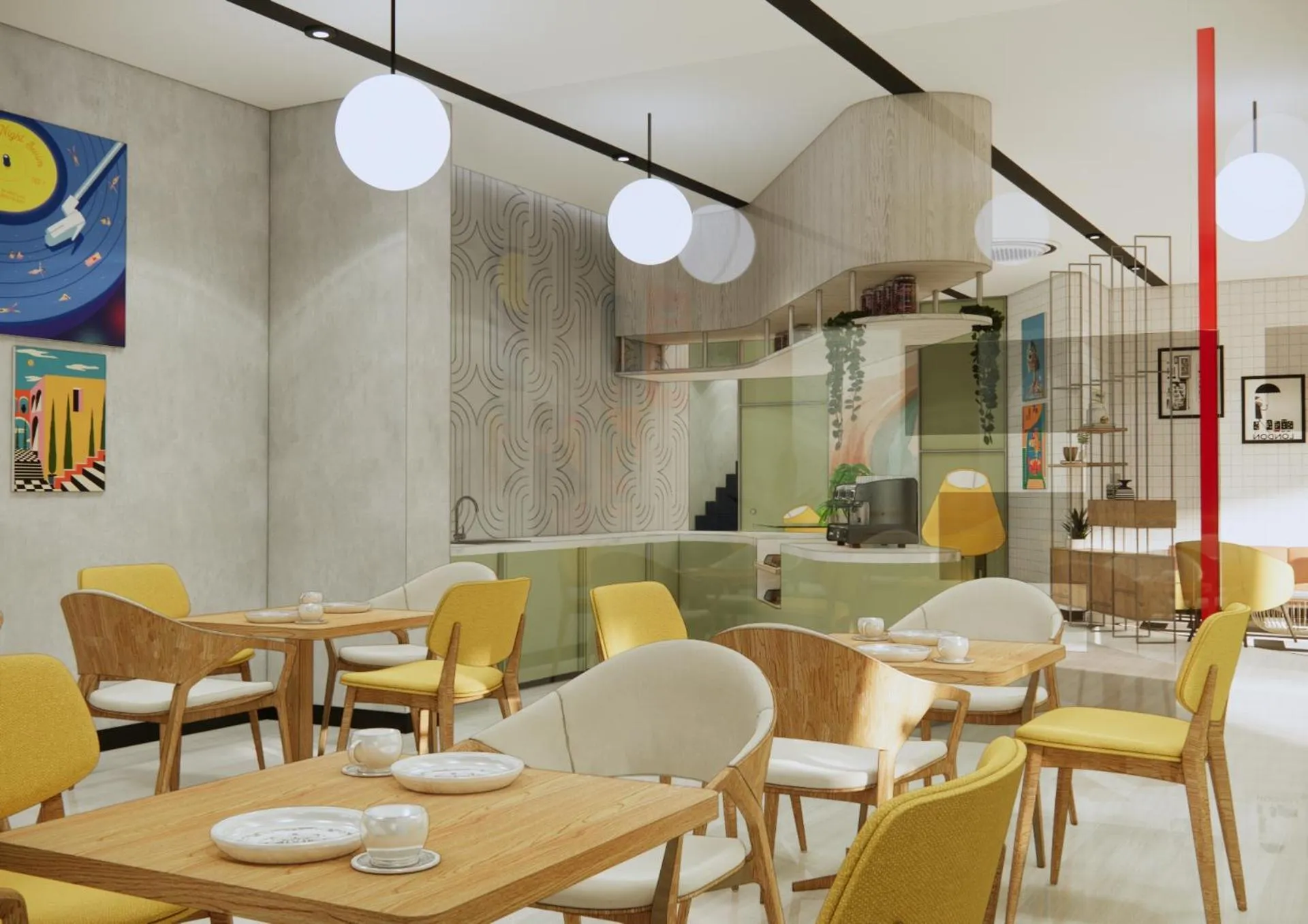 Restaurant/places to eat in Yello Hotel Samarinda