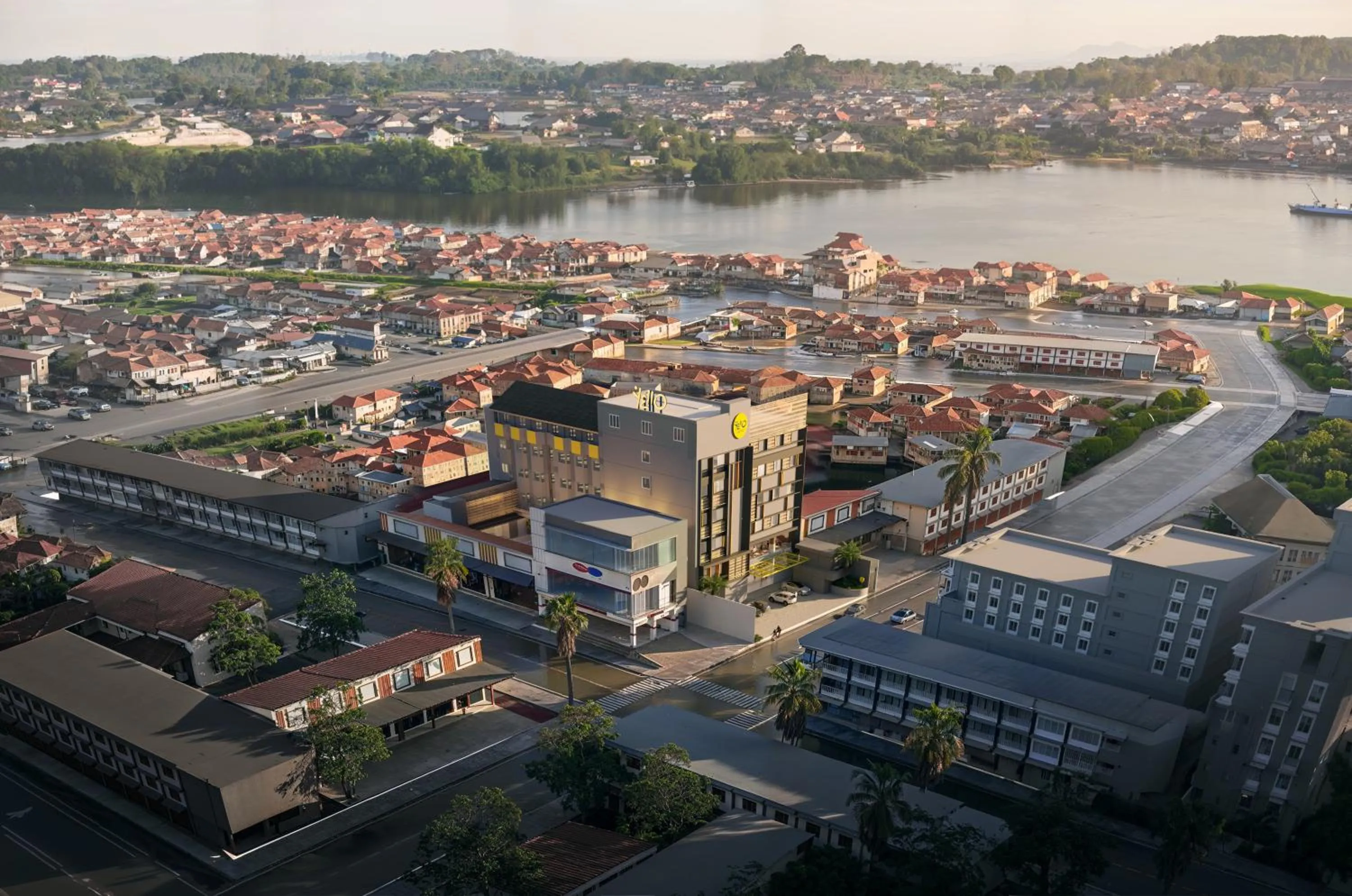 Property building in Yello Hotel Samarinda