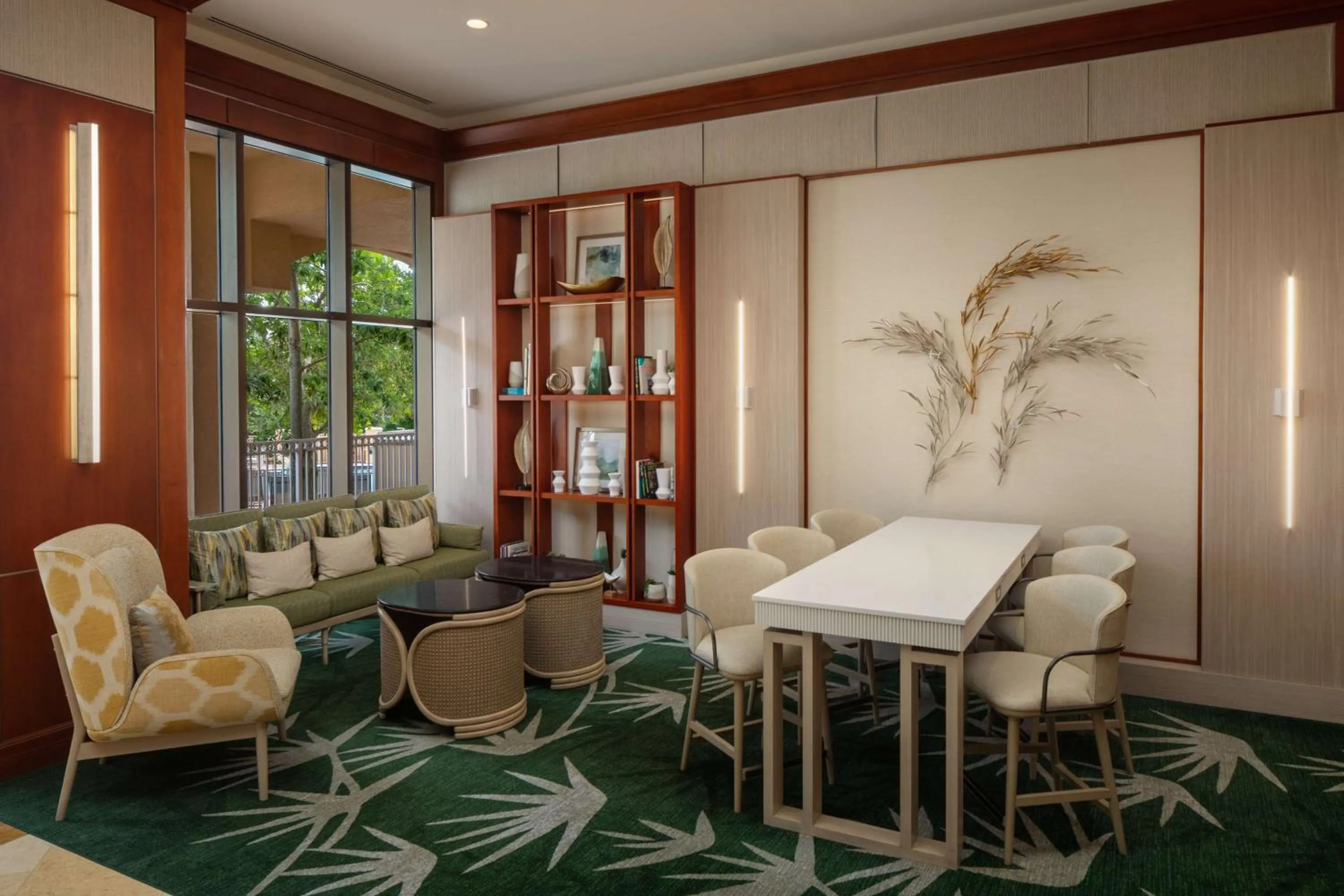 Lobby or reception in Hilton St. Petersburg Carillon Park