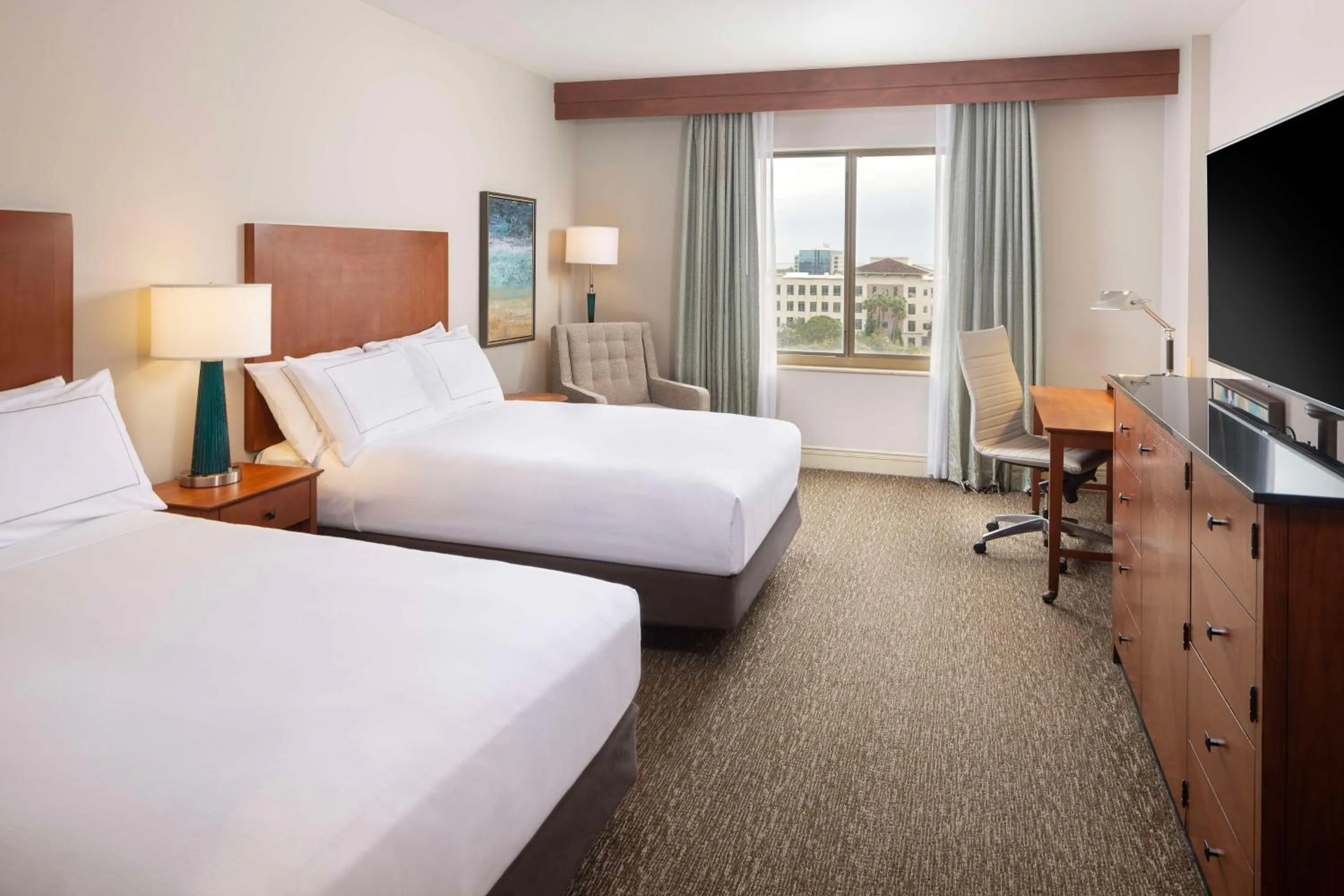 Bedroom, Bed in Hilton St. Petersburg Carillon Park