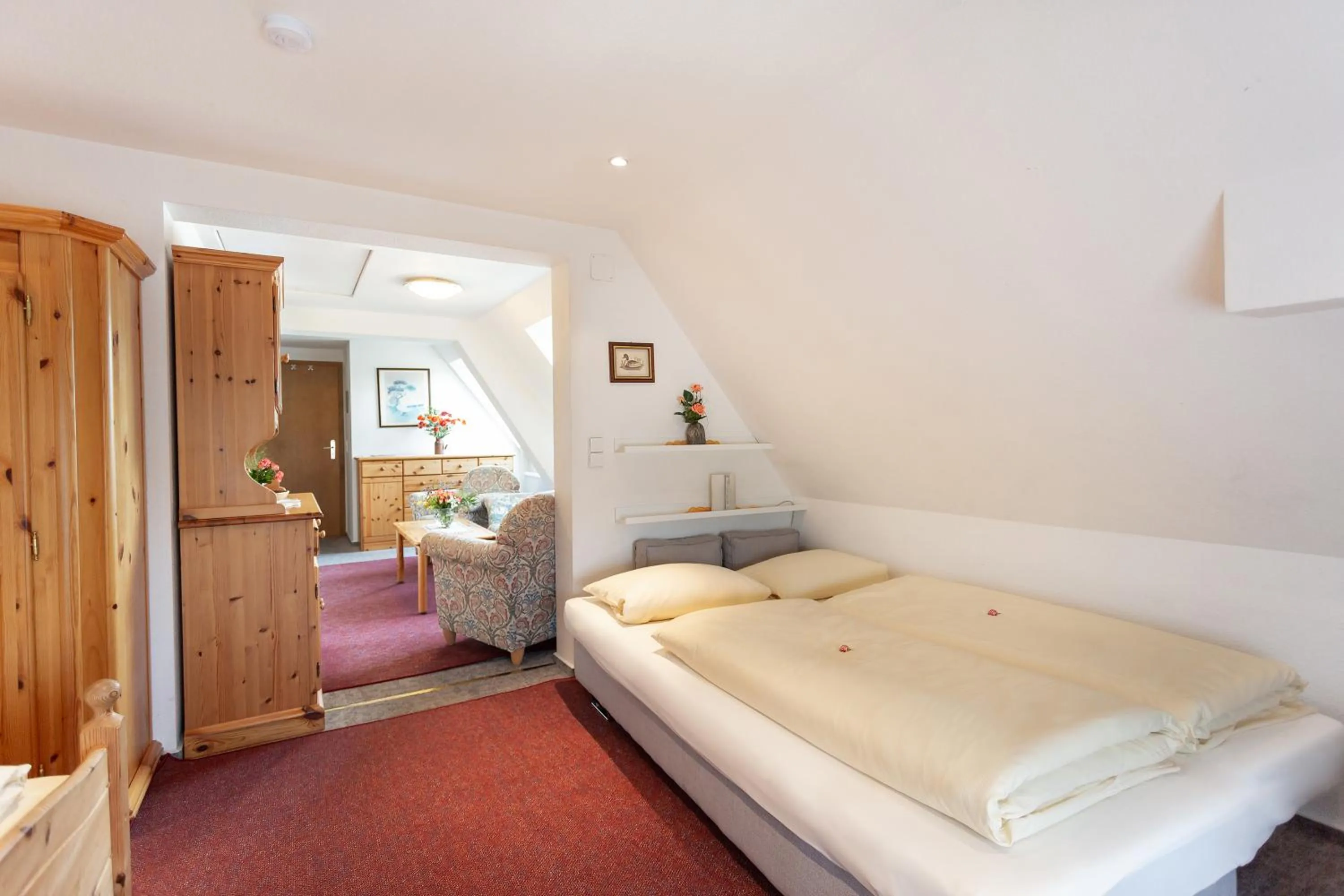 Bed in Hotel Silberdistel