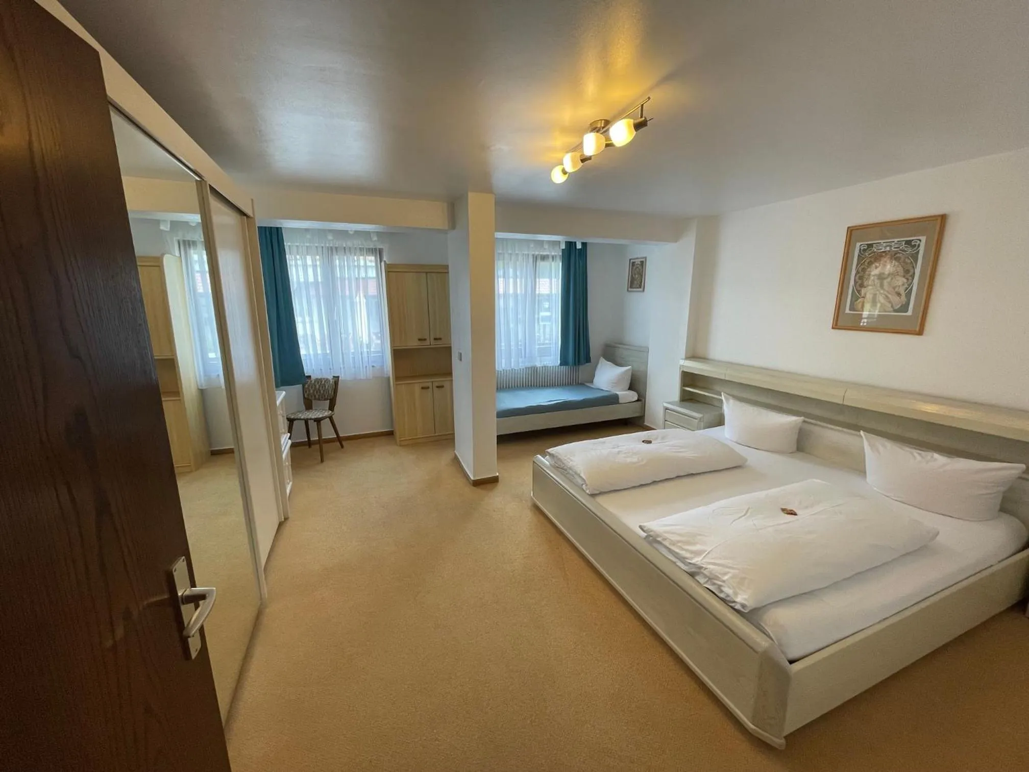 Bed in Hotel Silberdistel