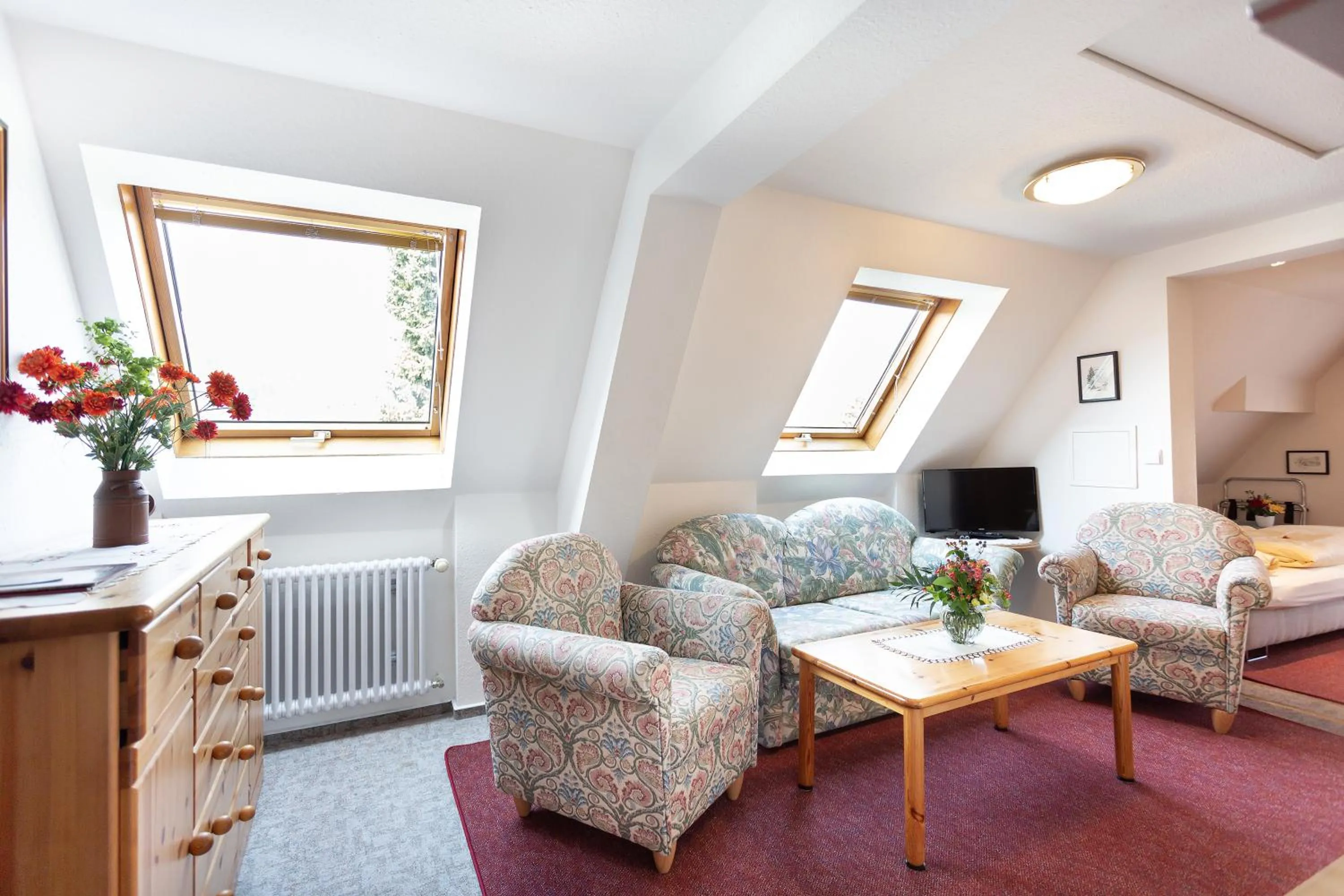 Living room in Hotel Silberdistel