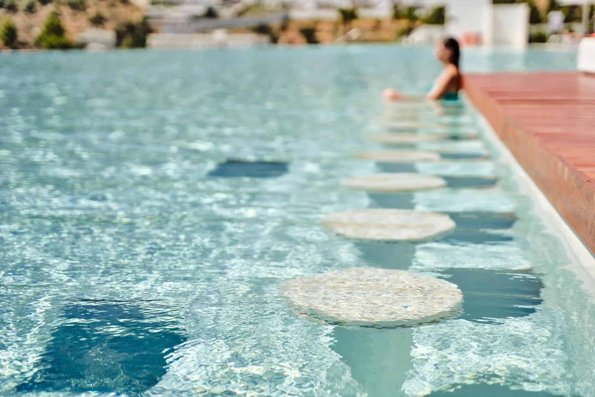 Pool view in Lindos Grand Resort & Spa - Adults Only