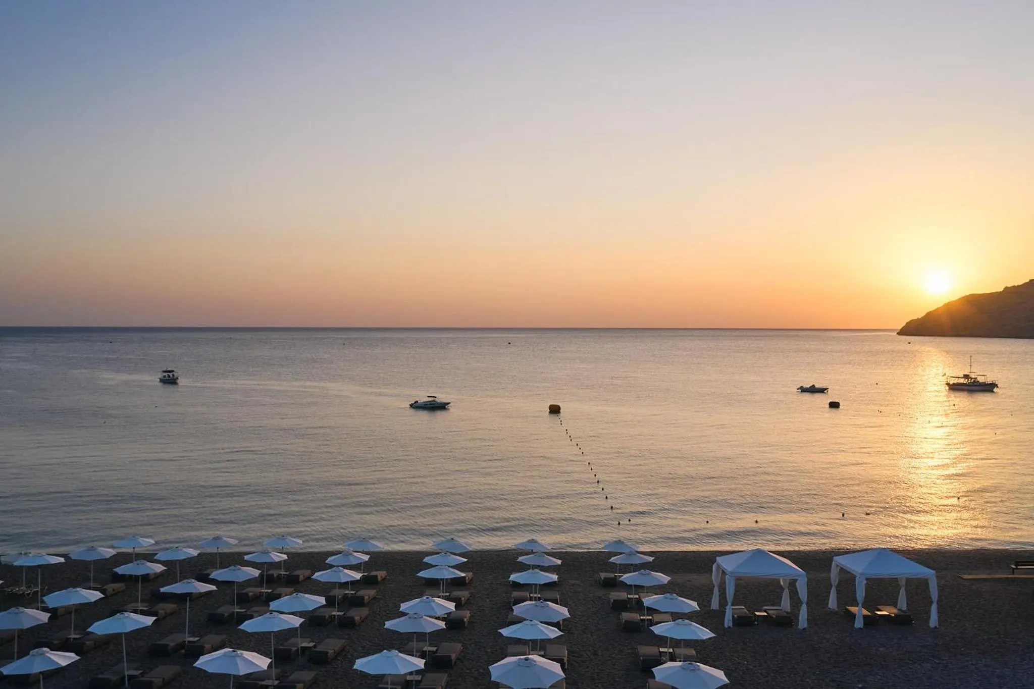 Beach in Lindos Grand Resort & Spa - Adults Only