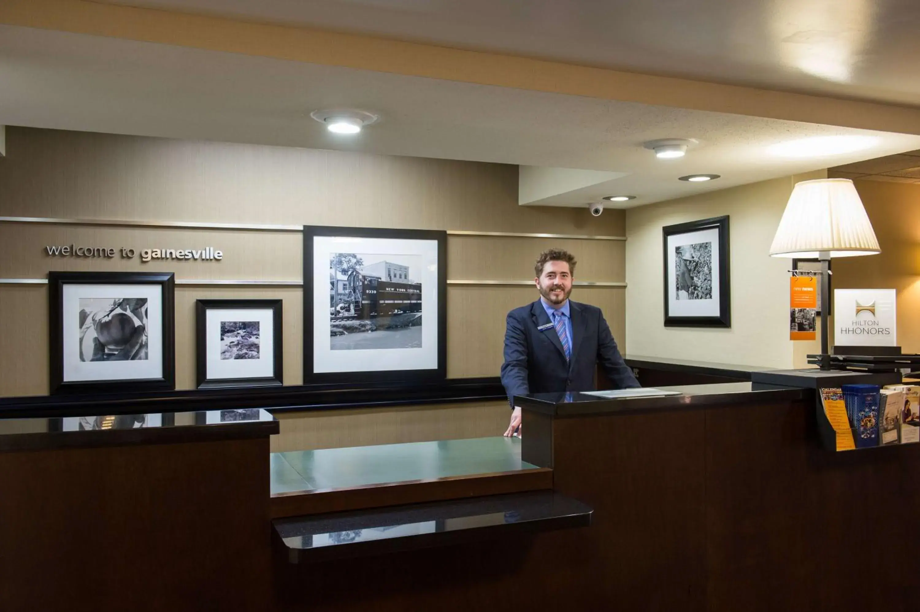 Lobby or reception in Hampton Inn Gainesville Lobby or reception in Hampton Inn Gainesville