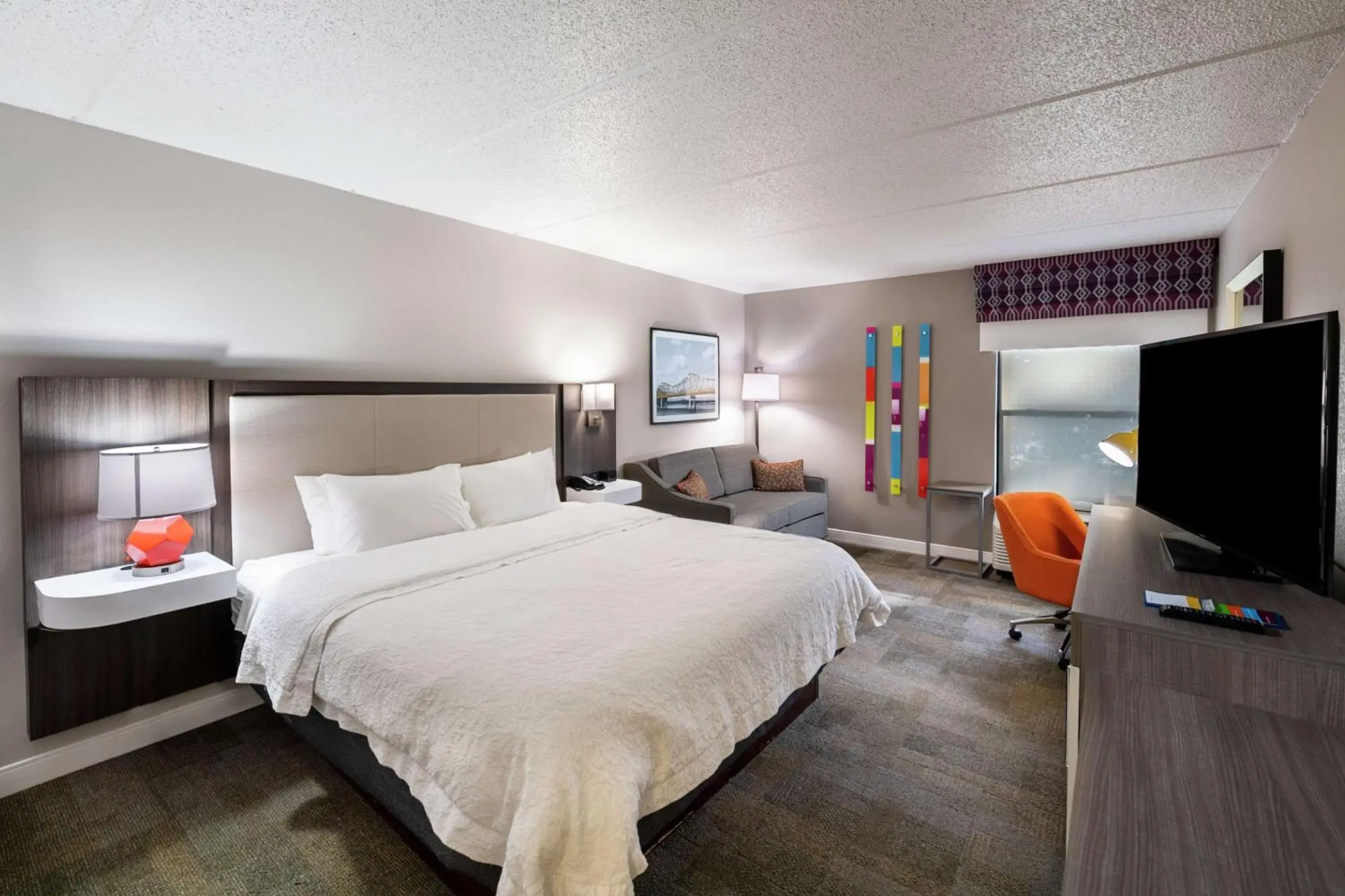 King Room - Mobility Access/Non-Smoking in Hampton Inn Gainesville King Room - Mobility Access/Non-Smoking in Hampton Inn Gainesville