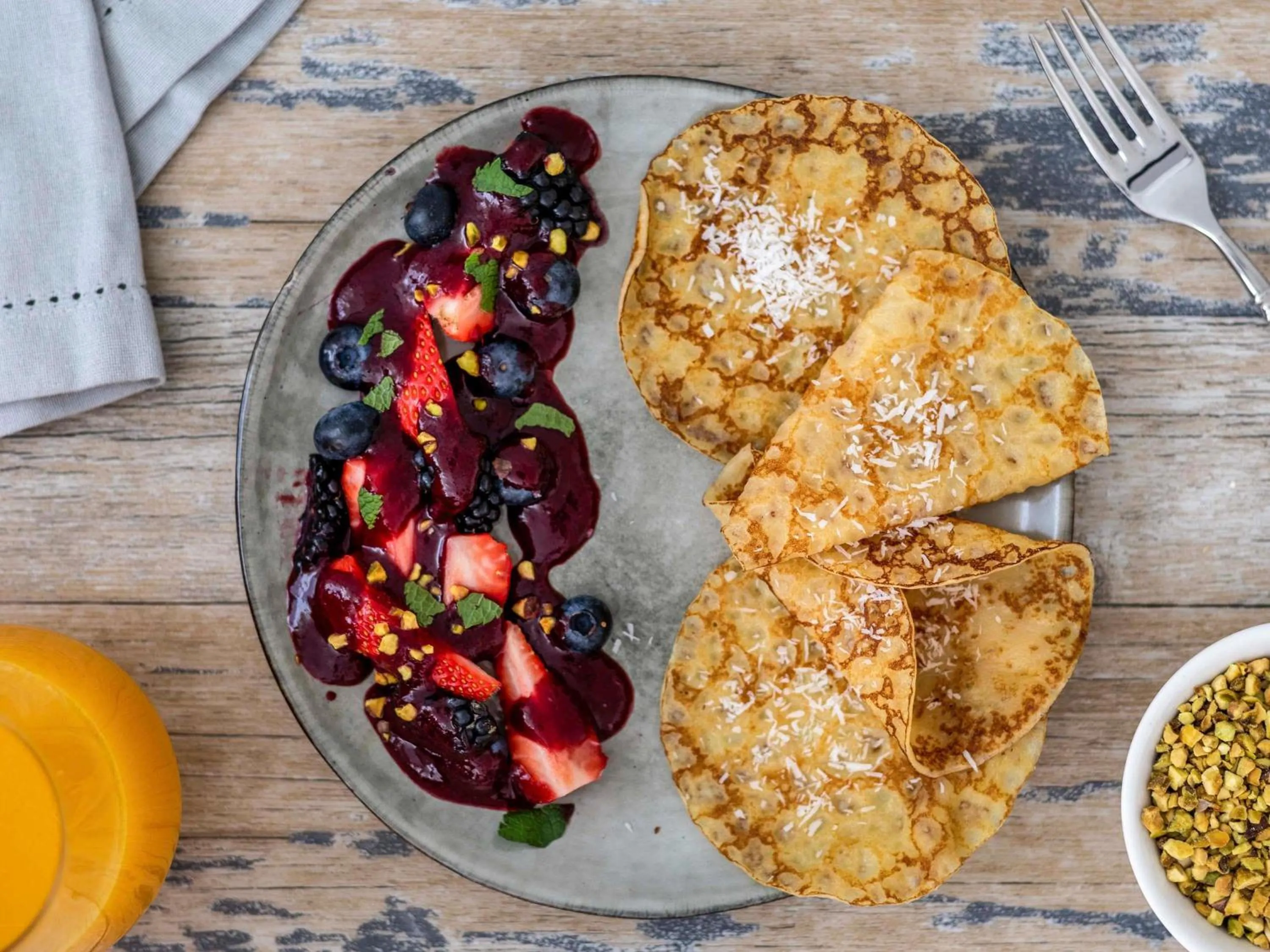 Breakfast in ibis Styles Romans-Valence Gare TGV