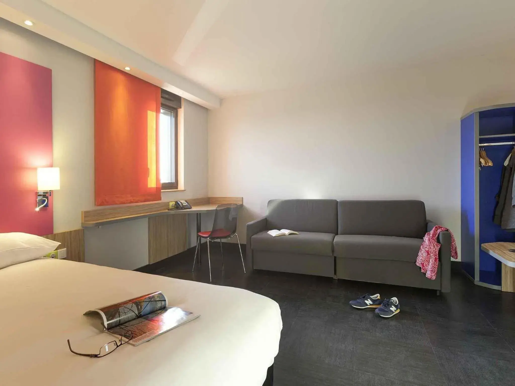Bedroom in ibis Styles Romans-Valence Gare TGV Bedroom in ibis Styles Romans-Valence Gare TGV