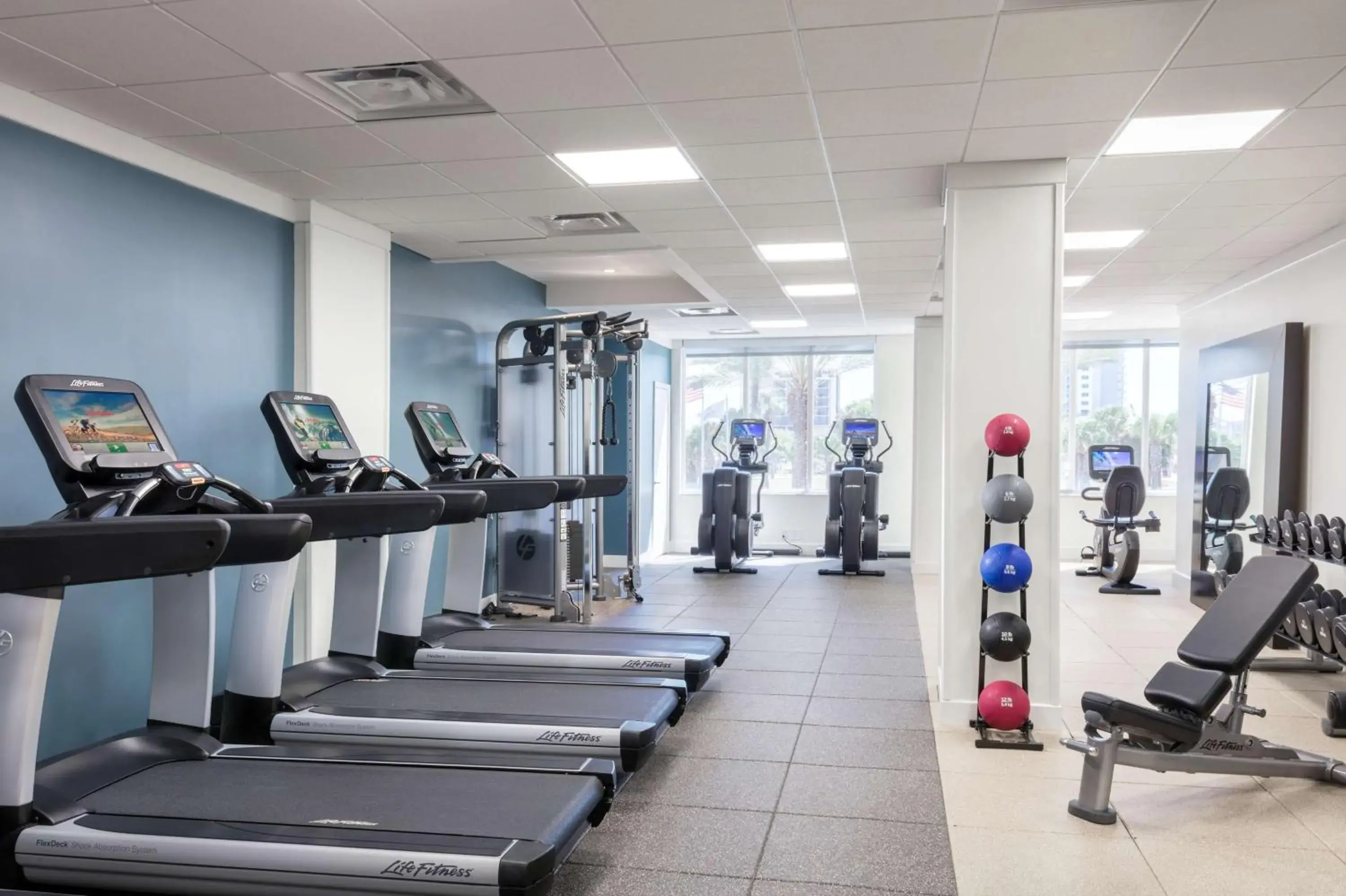 Fitness centre/facilities in Hilton Clearwater Beach Resort & Spa Fitness centre/facilities in Hilton Clearwater Beach Resort & Spa
