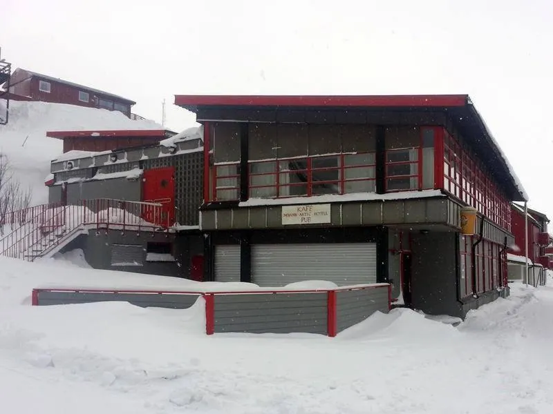 Property building in Mehamn Arctic Hotel