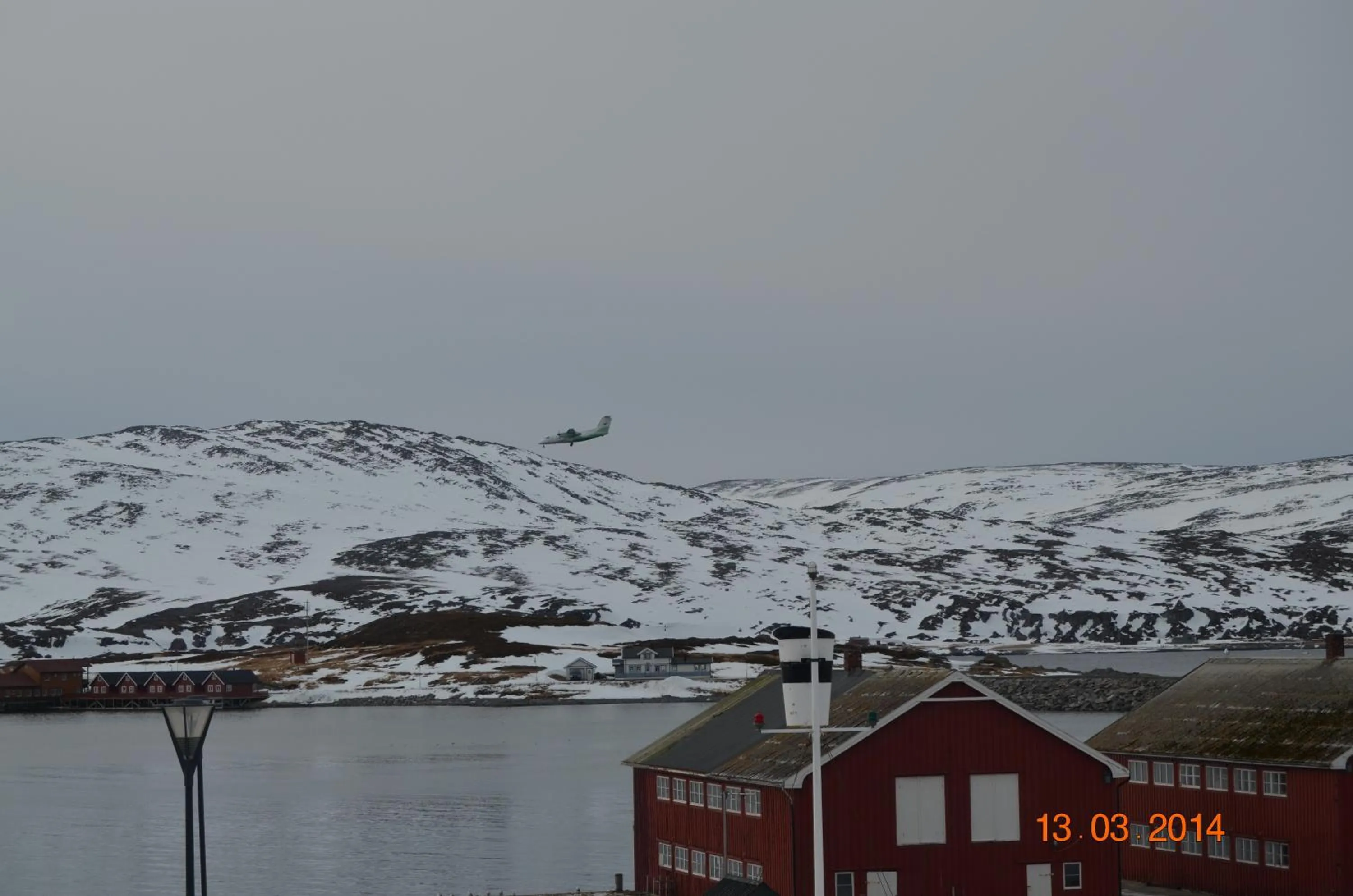 Property building in Mehamn Arctic Hotel