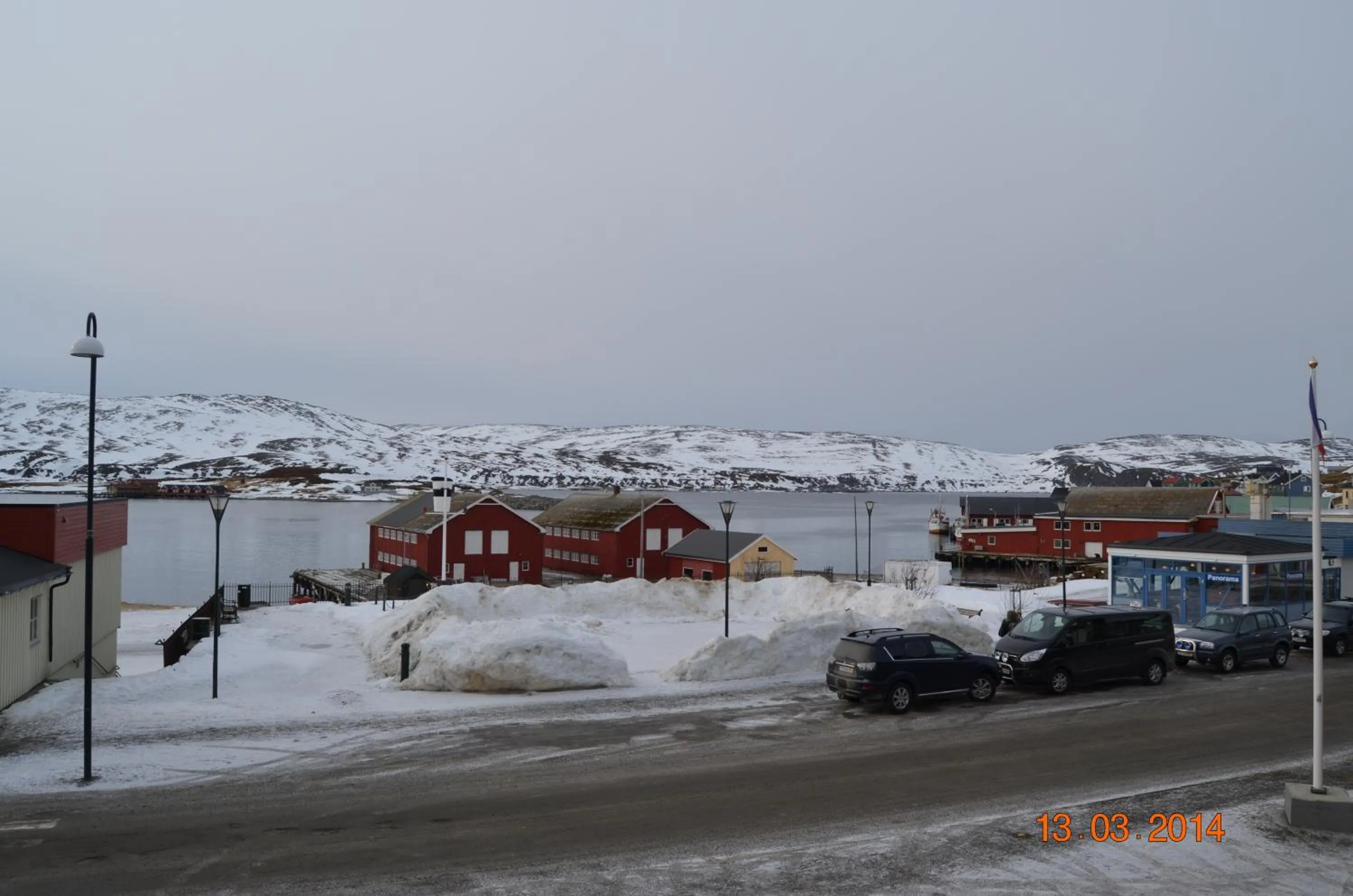 Property building in Mehamn Arctic Hotel