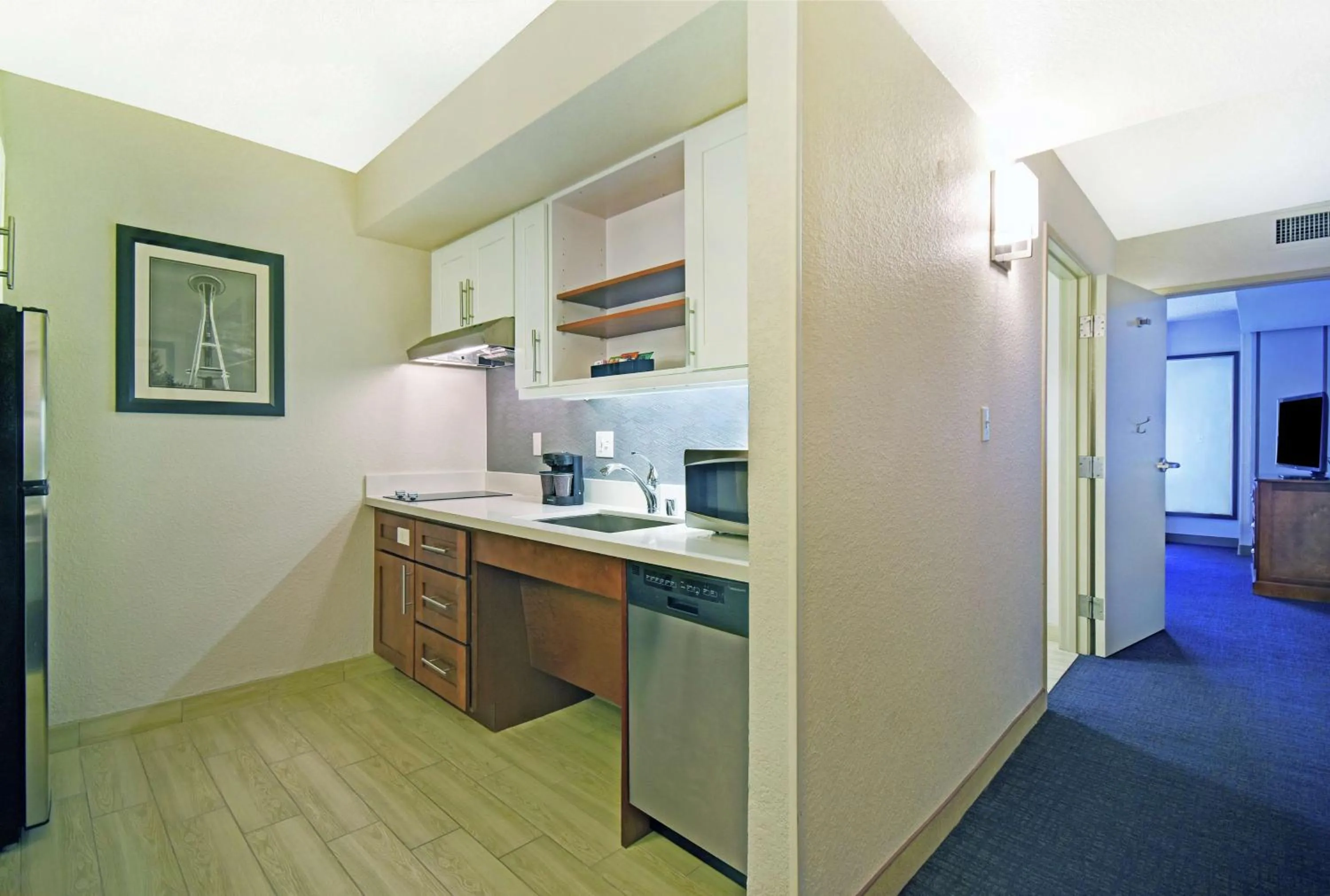 Kitchen or kitchenette in Homewood Suites by Hilton Seattle Downtown
