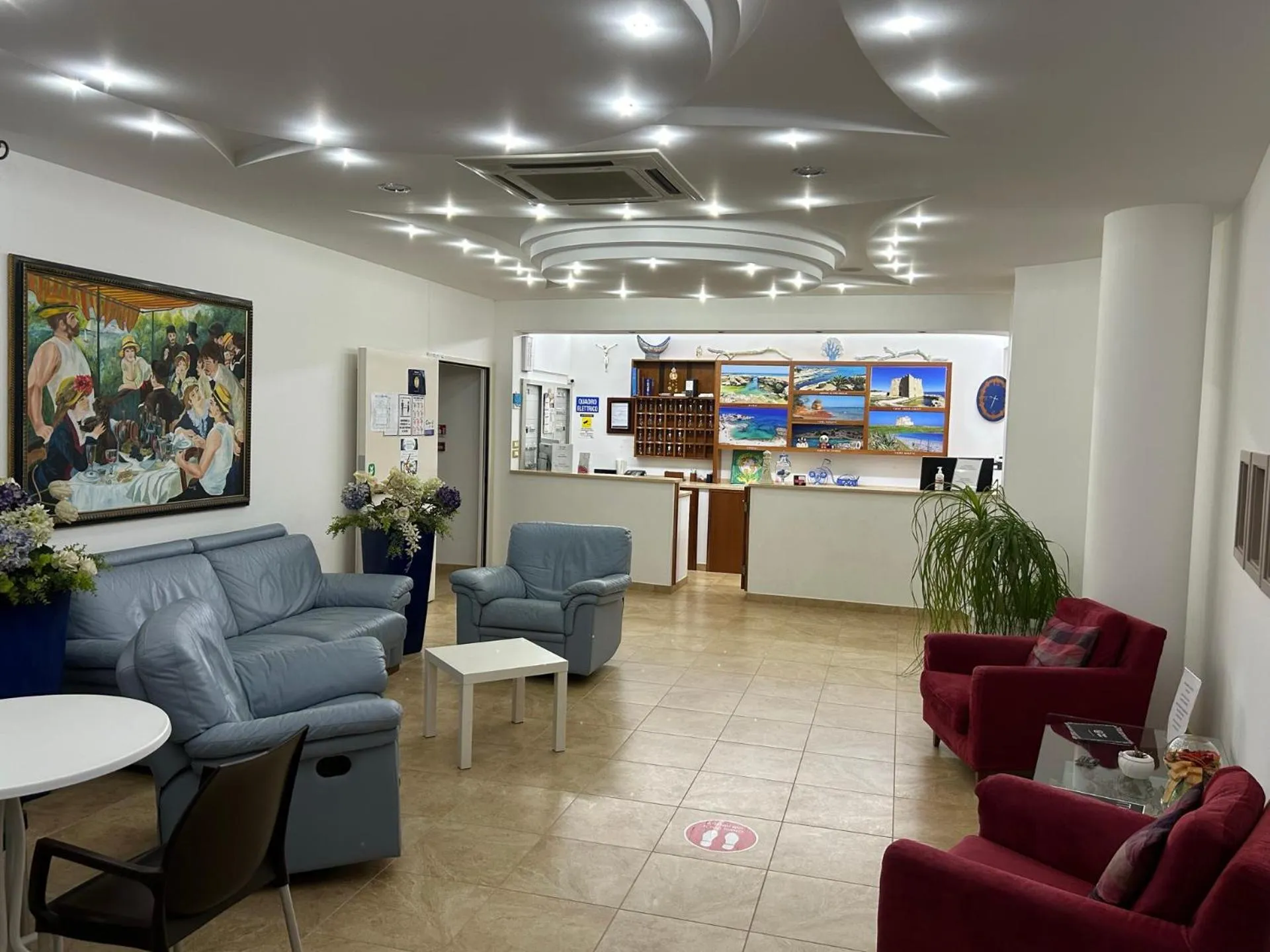 Lobby or reception in Hotel Corallo