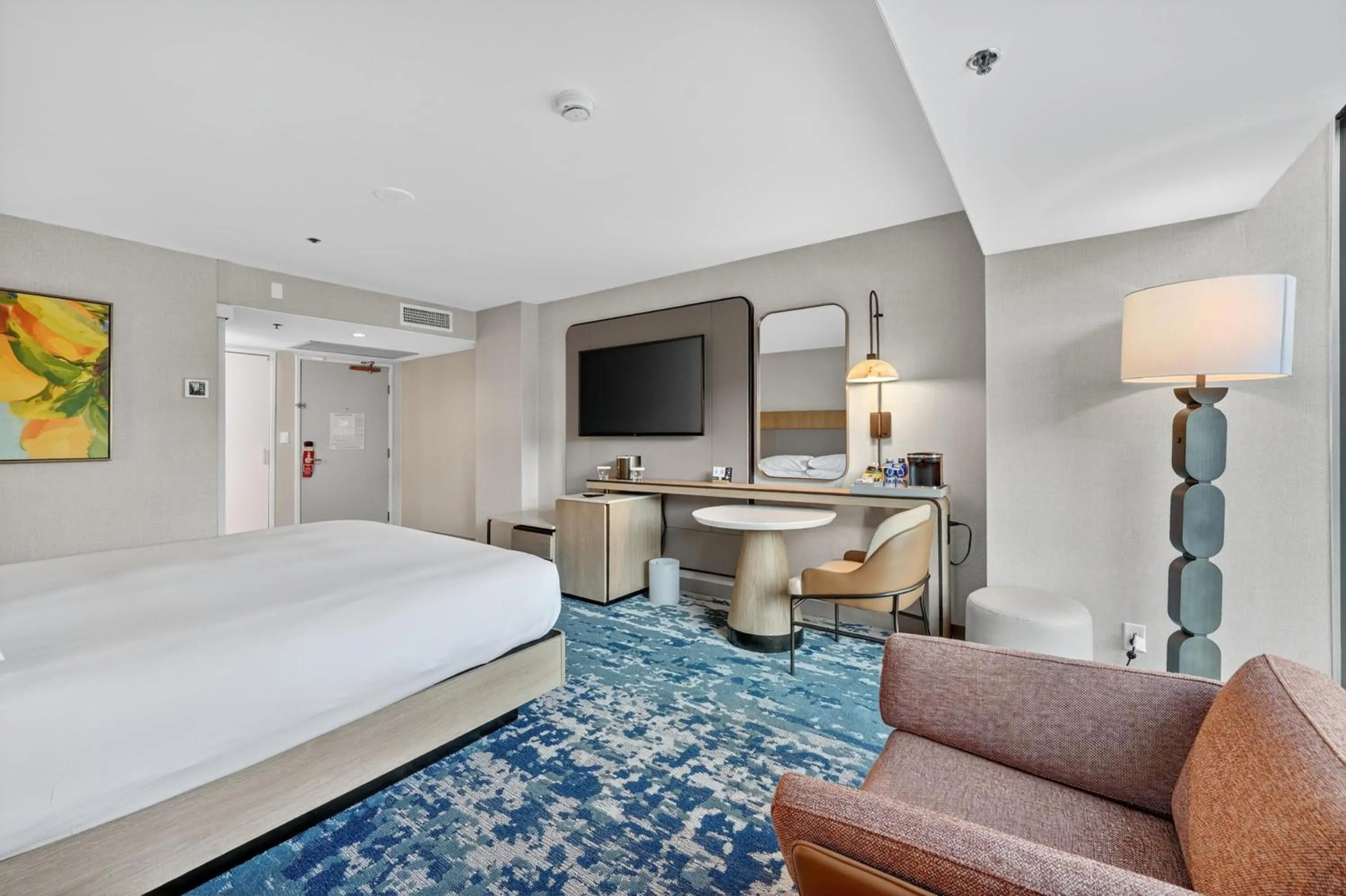 Bed in Hilton Anaheim