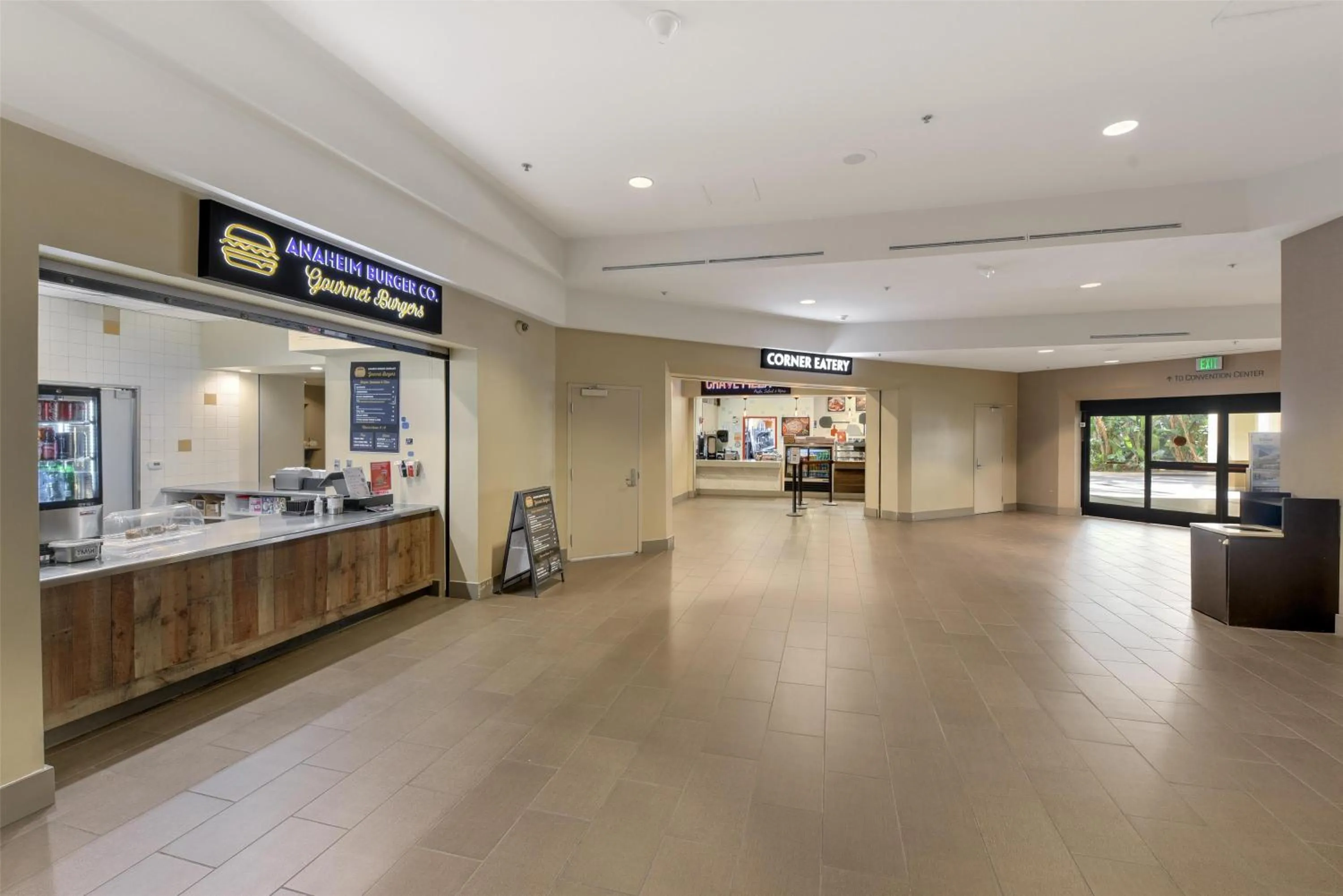 Restaurant/places to eat in Hilton Anaheim