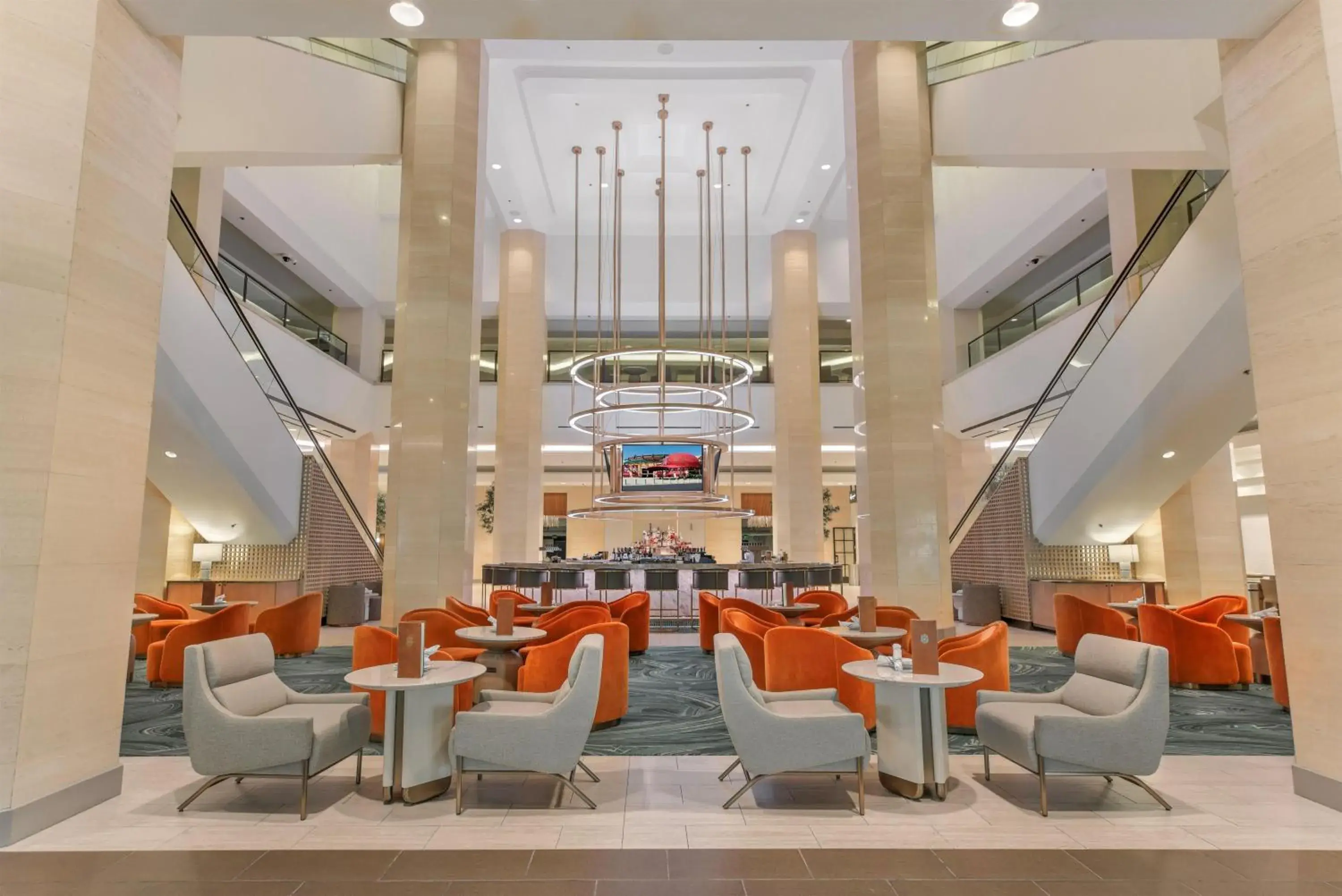 Lobby or reception in Hilton Anaheim Lobby or reception in Hilton Anaheim