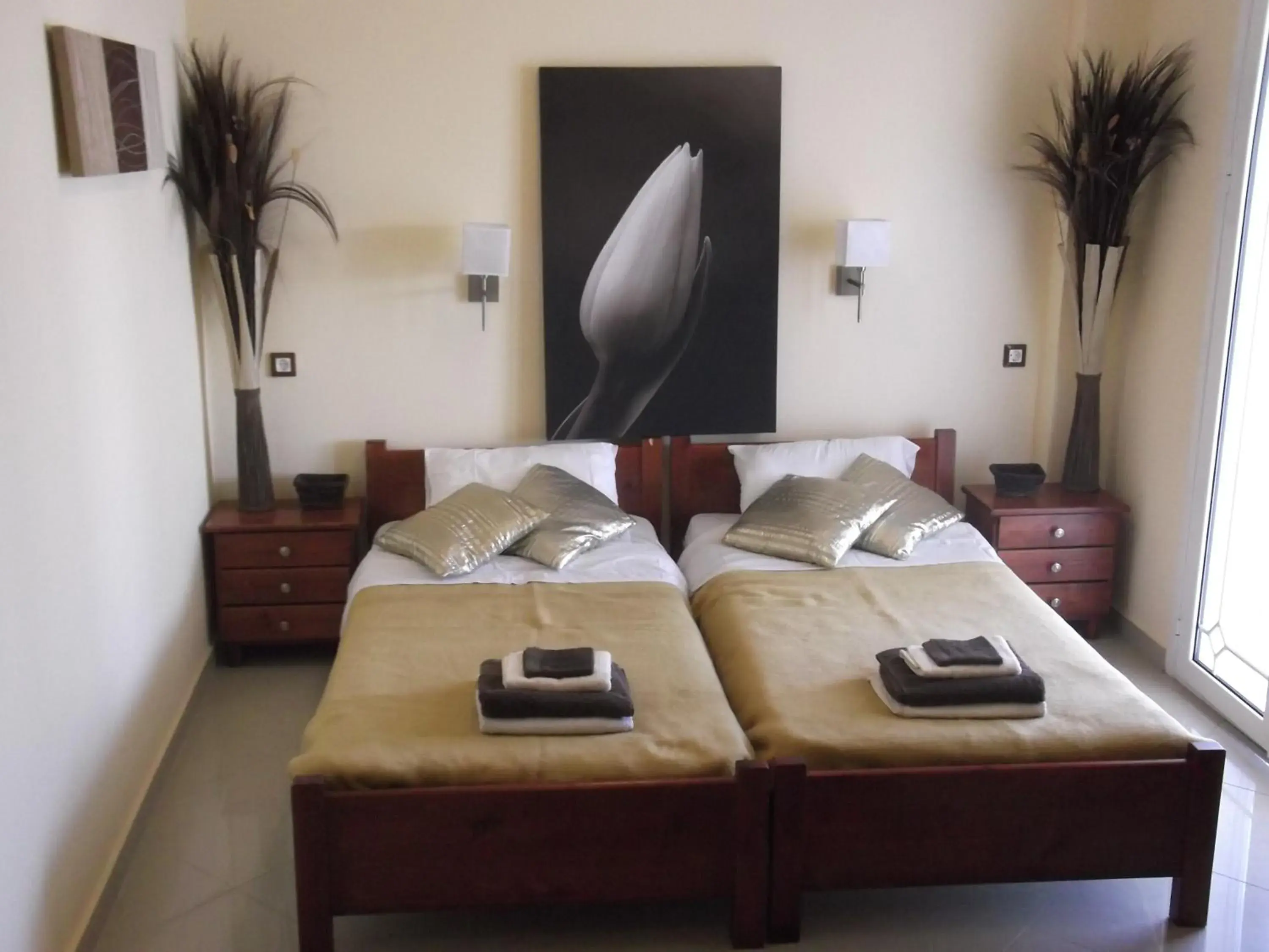 Bed in Mariana Hotel Bed in Mariana Hotel