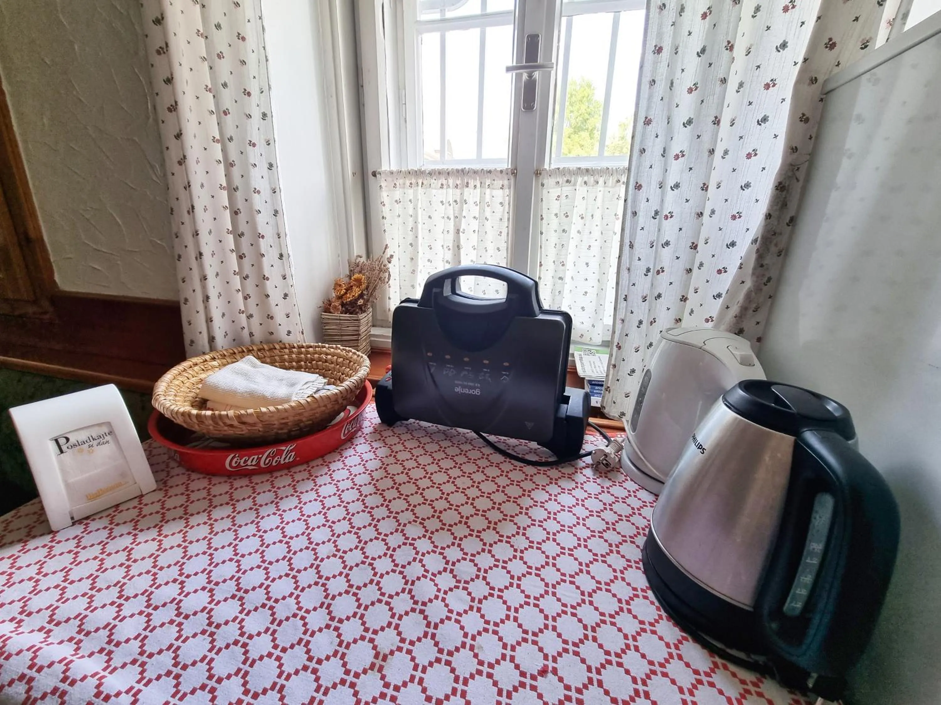 Coffee/tea facilities in B&B Pod Skalo