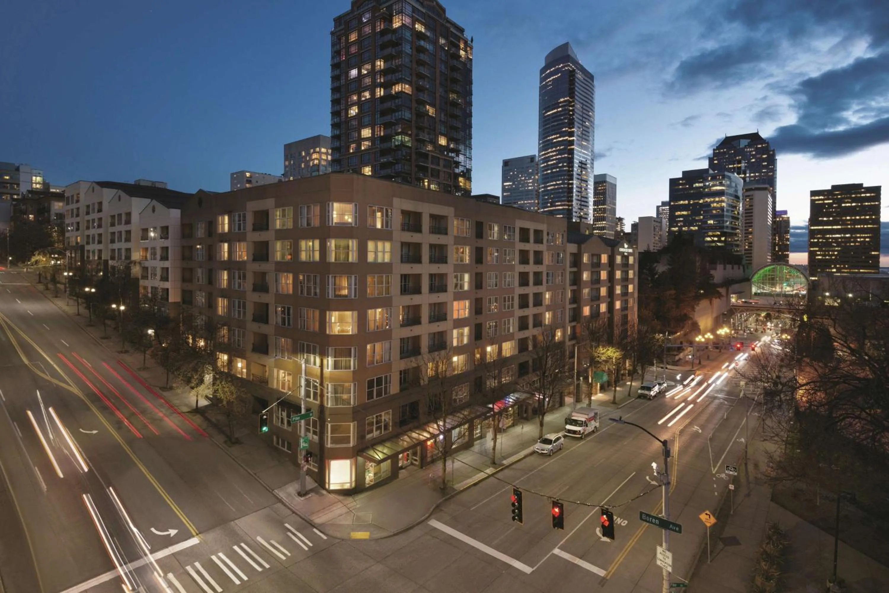 Property building in Homewood Suites by Hilton-Seattle Convention Center-Pike Street