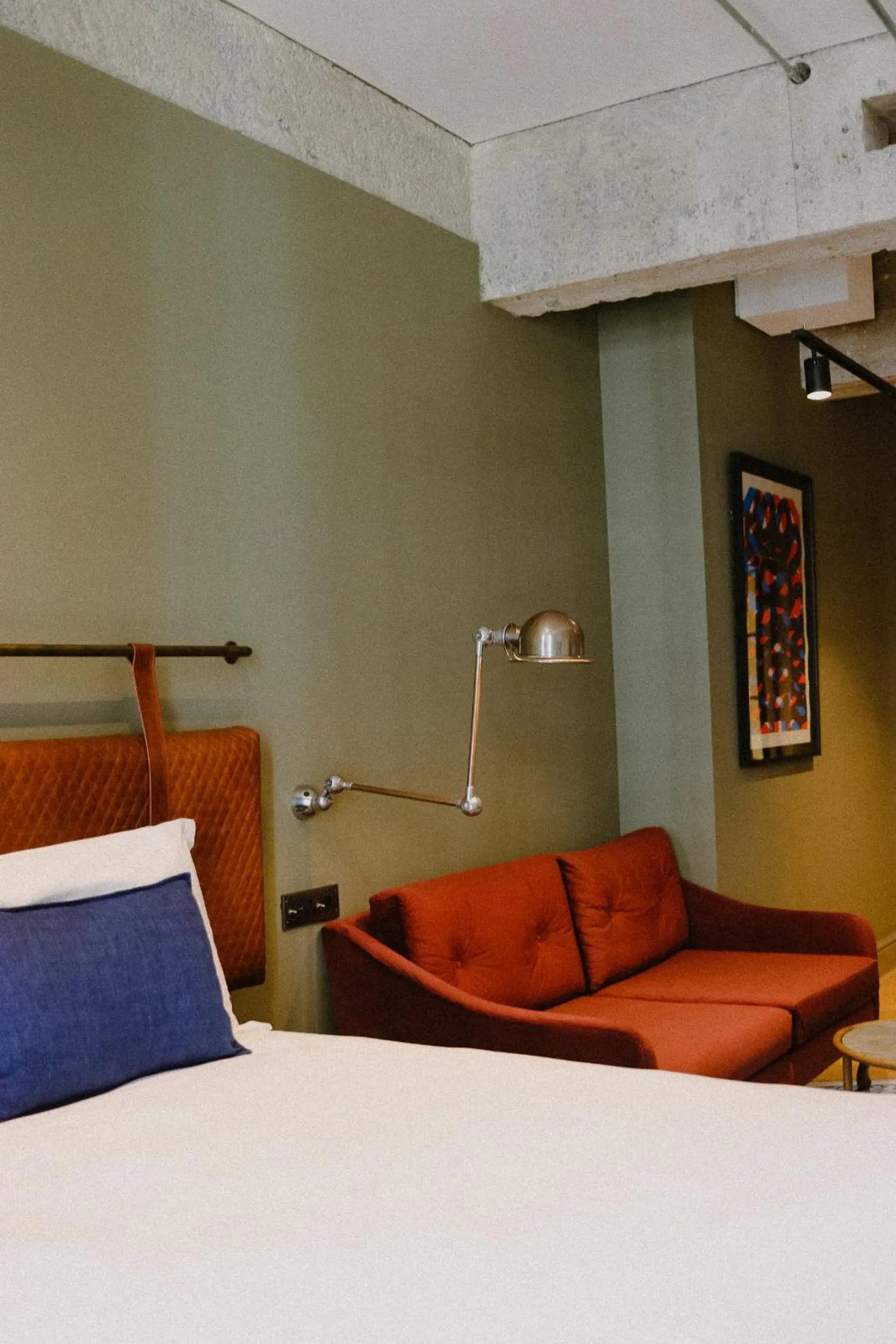 Living room, Bed in Gorgeous George by Design Hotels ™