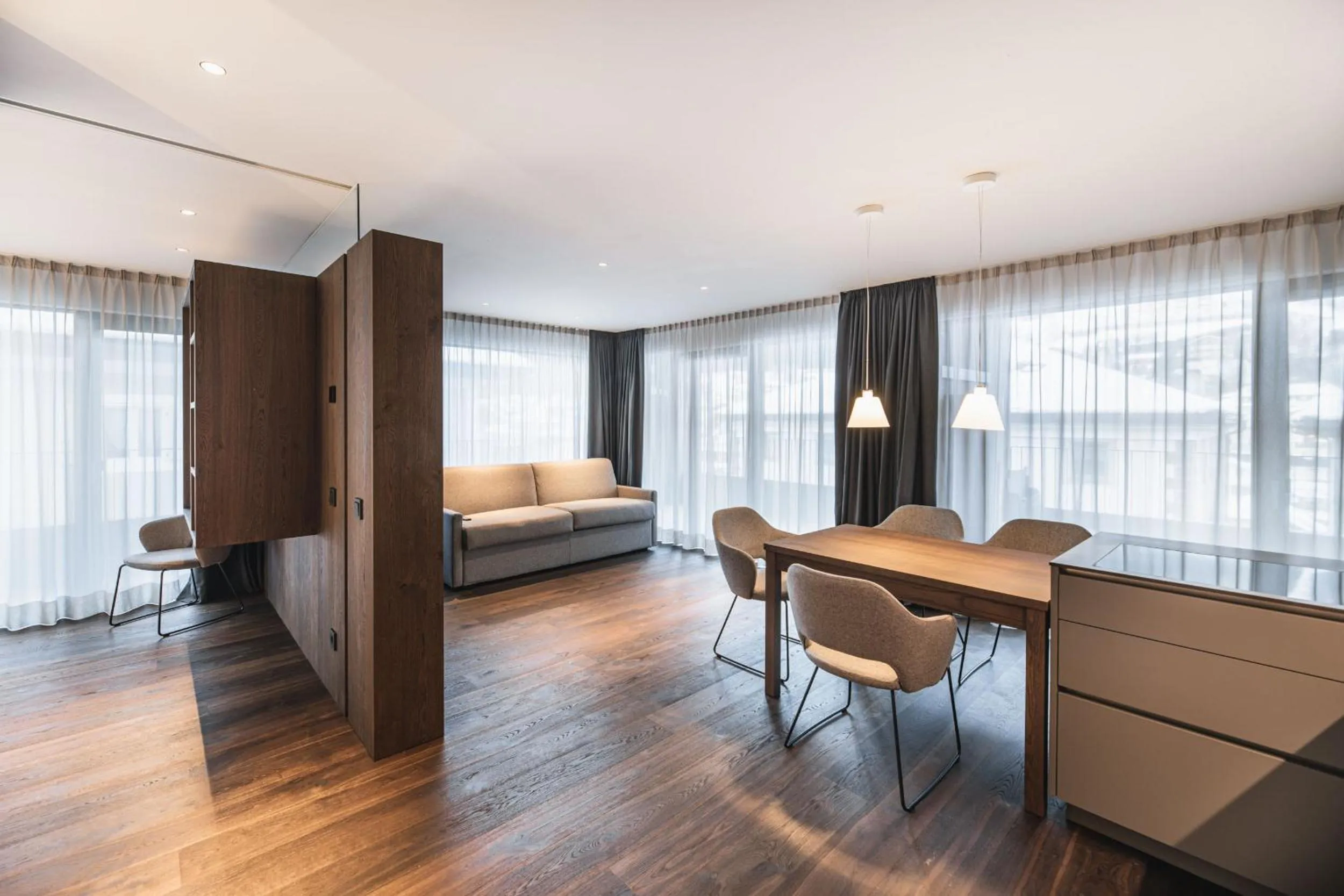 Living room, Bed in Aquila Dolomites Residence