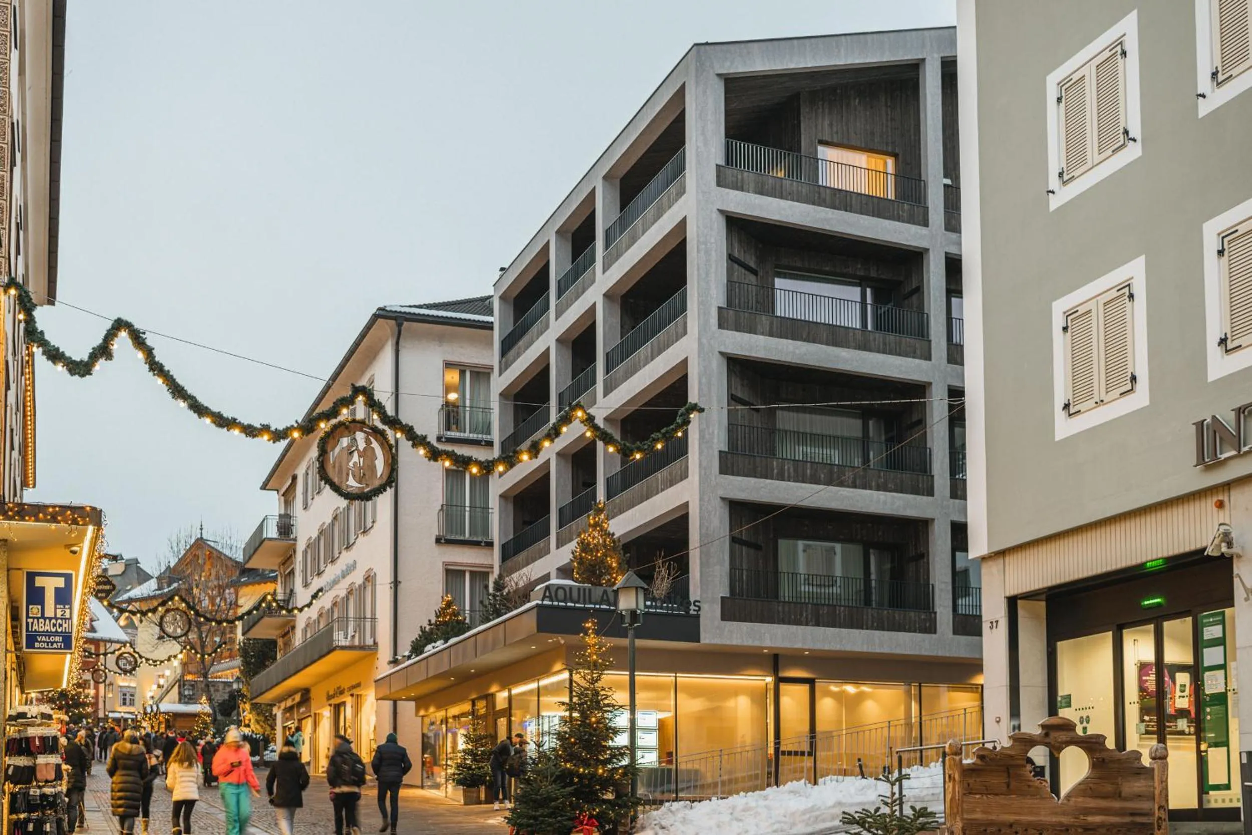 Property building in Aquila Dolomites Residence
