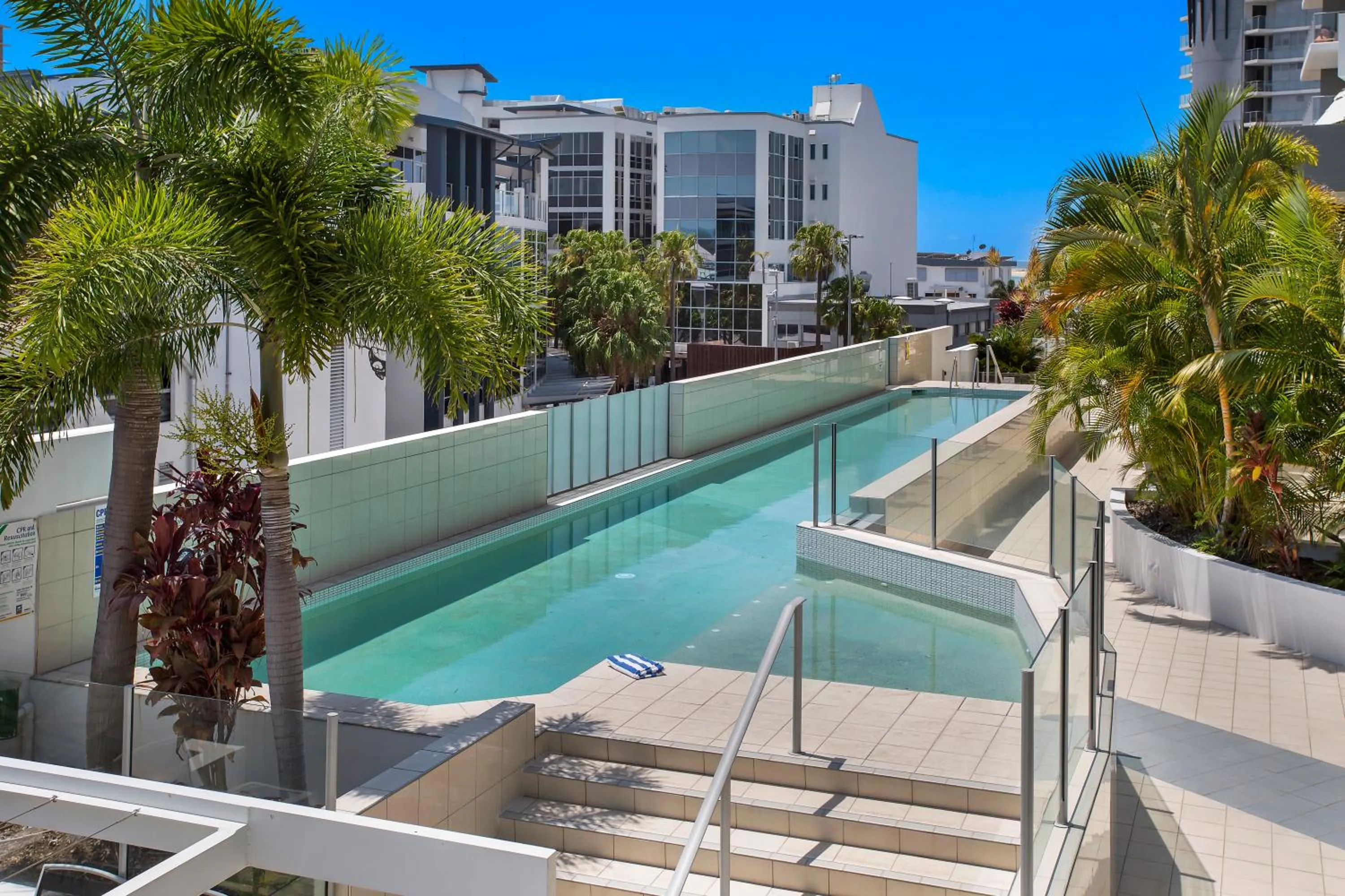 Swimming pool in m1 Resort