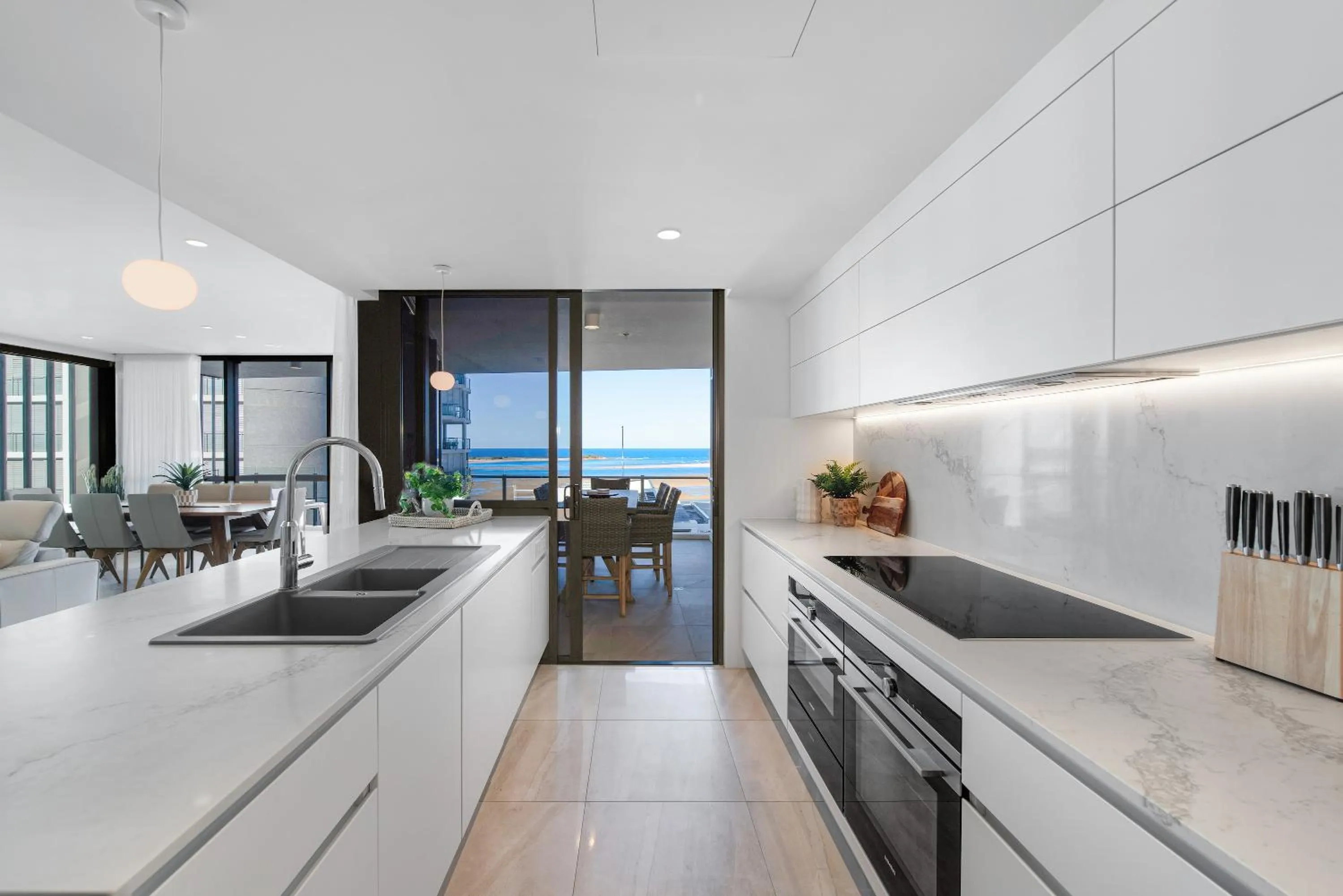 kitchen in m1 Resort